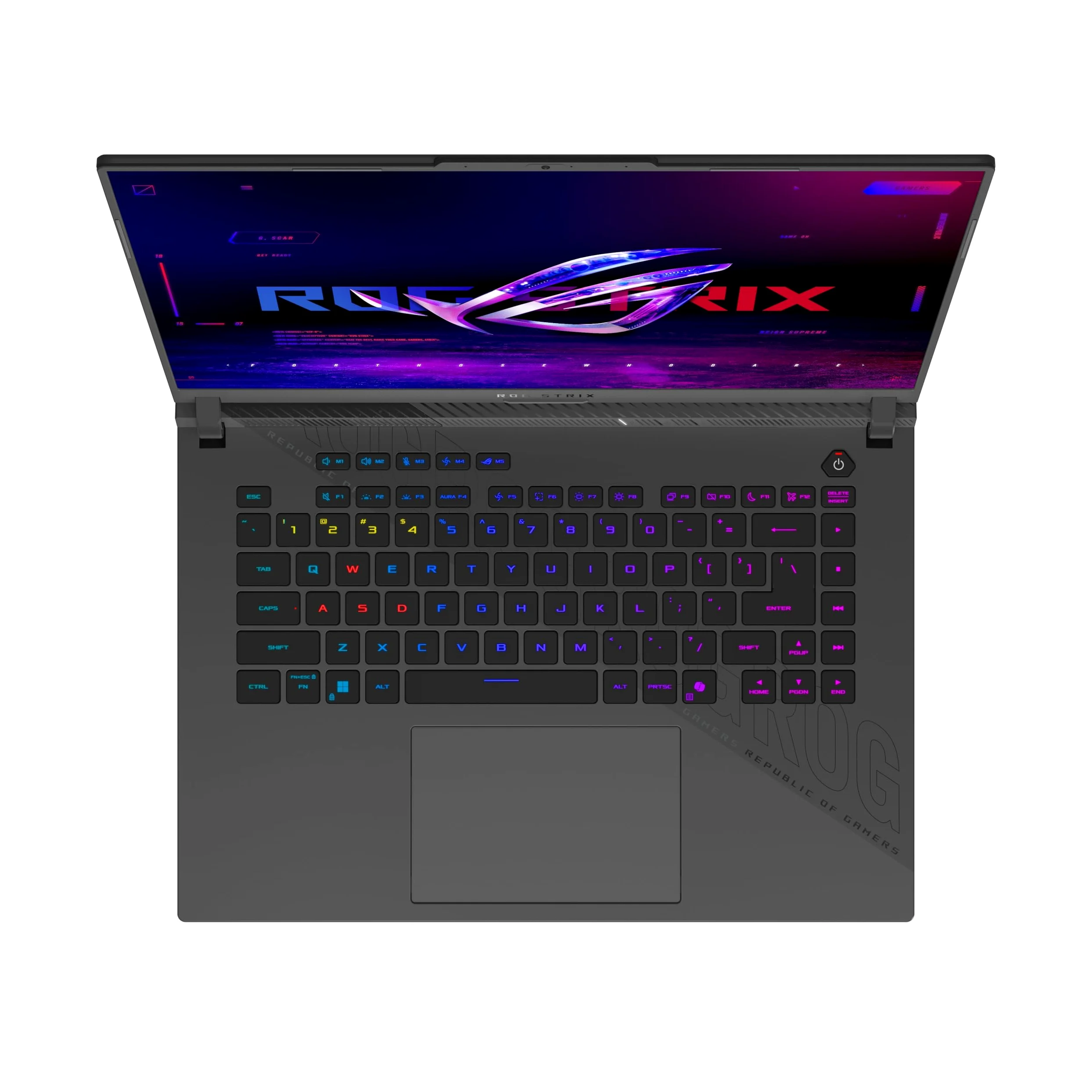 ASUS ROG Strix G16 G614FM Computer portatile | 16" WUXGA 165 Hz/3ms 16:9 IPS Display | AMD Ryzen 99955HX | 16 GB di RAM | SSD 1 TB | NVIDIA RTX 5060 | Win11 Home | QWERTZ | Eclipse Grey 3 mesi
