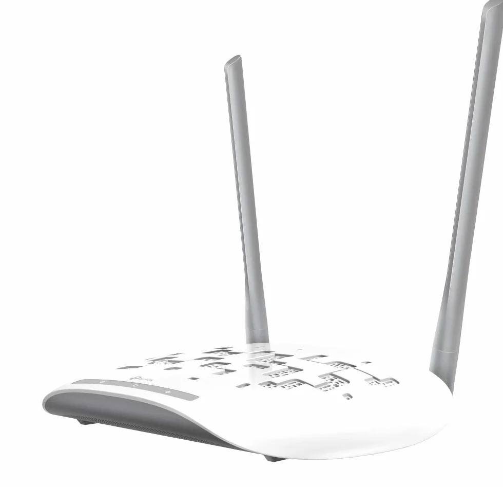 TP-Link Access Point N300, WiFi Extender e Client, PoE passivo, 2 antenne fisse 5 dBi (TL-WA801N)