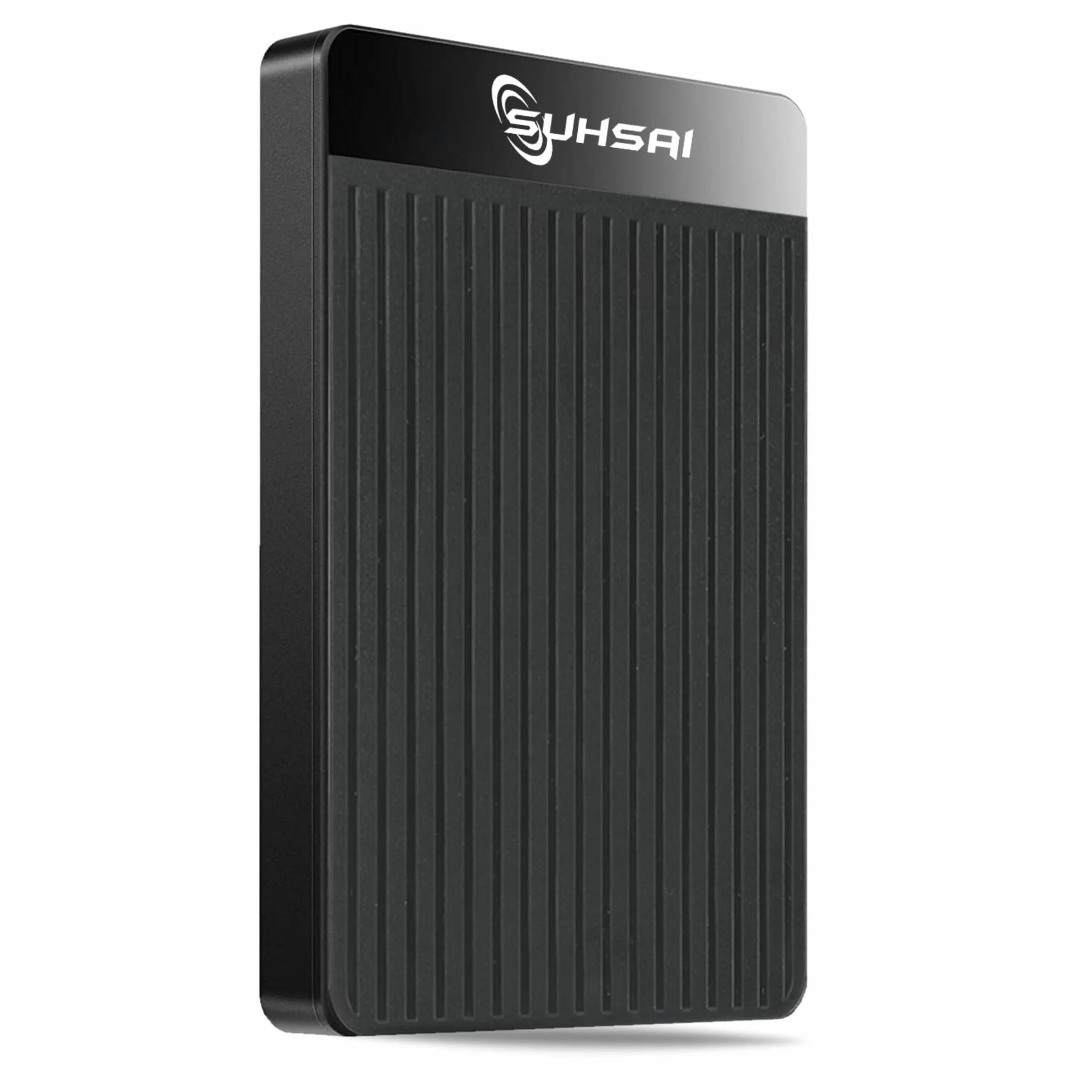 SUHSAI Disco Rigido Esterno Portatile USB 3.1, Backup/Archiviazione di Disco Rigido da 2,5", Disco Rigido Sottile HDD da 500 GB Compatibile con MacBook, PC, Laptop, Desktop, Chromebook (Nero)