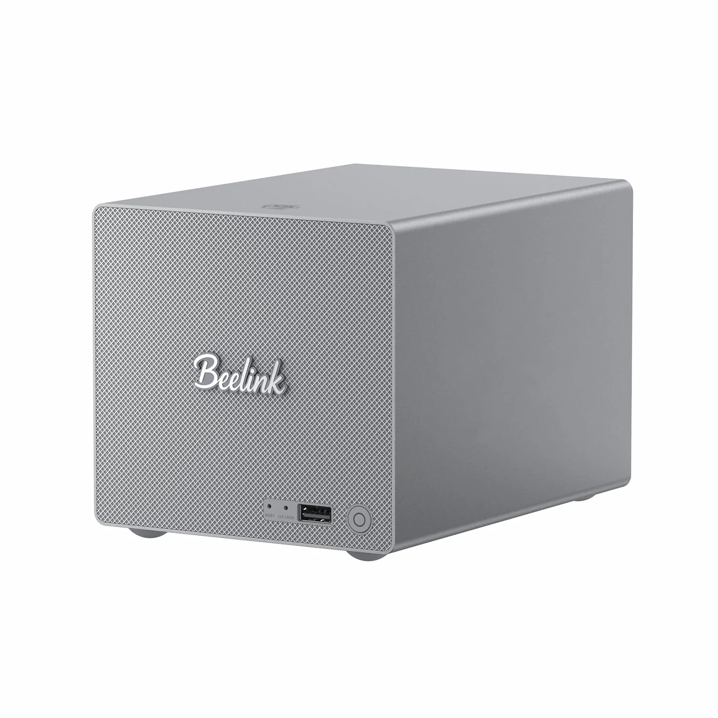 Beelink Mini PC, ME Pro 2 alloggiamenti per dischi rigidi NAS Intel N95 12G LPDDR5 128G M.2 PCIe 3.0 SSD, 3 slot SSD M.2, Dual LAN/File Server/NAS Storage/Network Attached Storage/Cloud privato