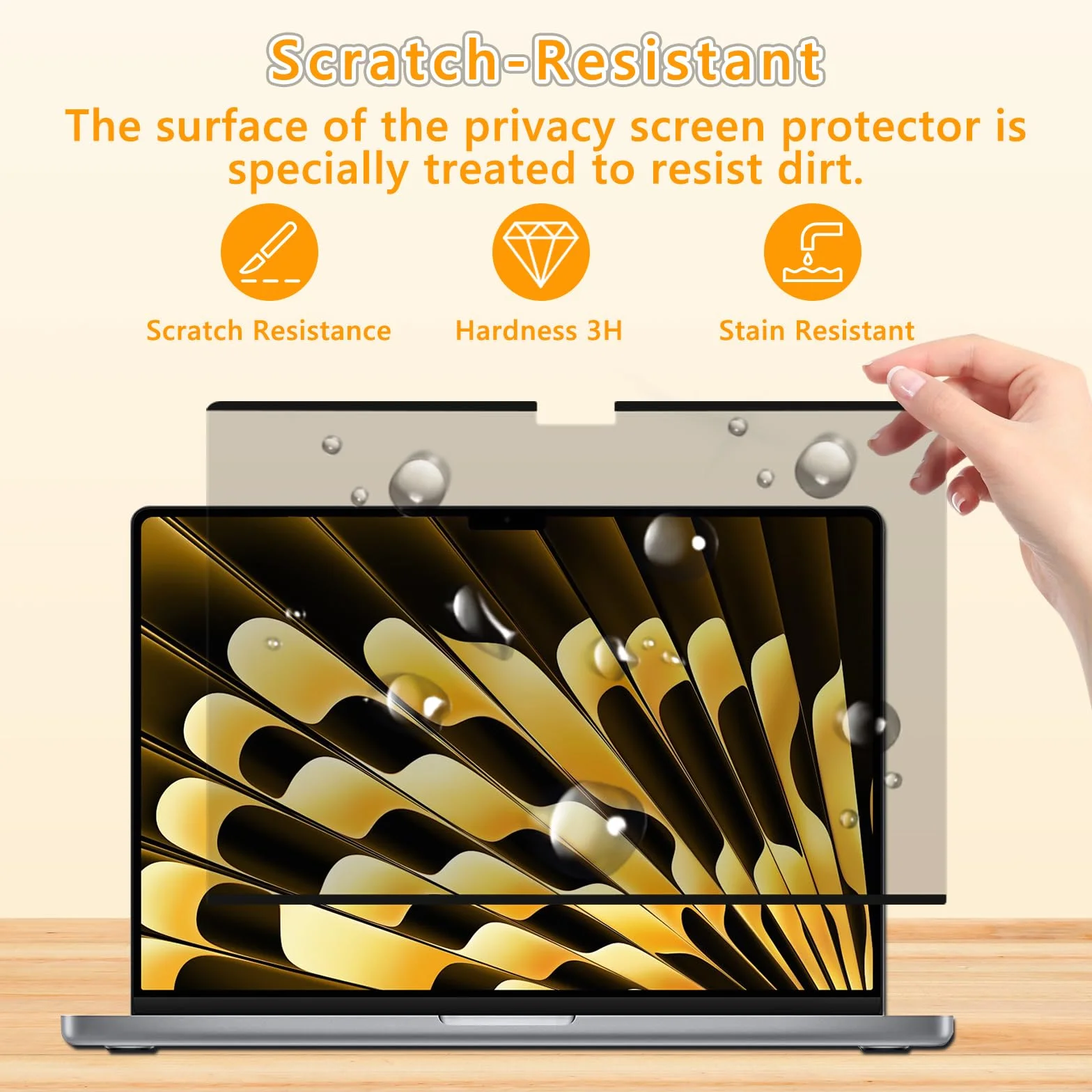 Magnetica Pellicola Privacy per MacBook PRO 16 Pollici (2026–2021 M5/M4/M3/M2/M1 PRO Max), Filtro Antiriflesso Anti-Luce Blu, Anti-Spia Privacy Filter per Apple Mac 16"