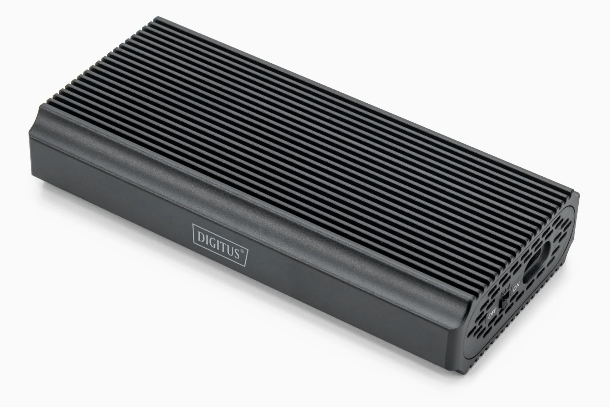 Custodia Per Disco Rigido Digitus Usb M.2, Ssd, Esterna, Nvme, 40 Gbps, Usb 4.0, Alluminio, Senza Attrezzi