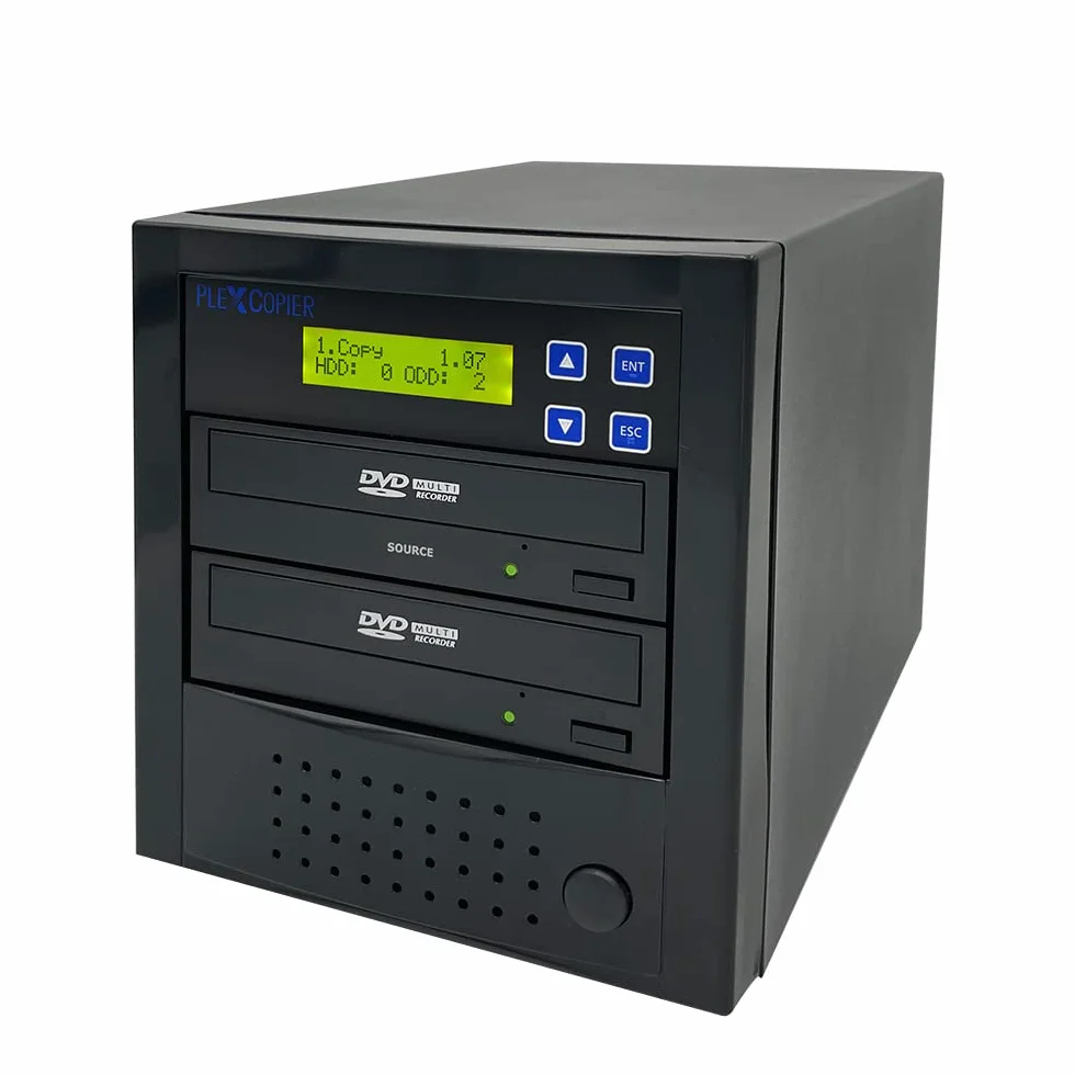 24X 1 a 1 CD DVD M-Disc supportato Duplicatore Torre fotocopiatrice con protezione copia gratuita