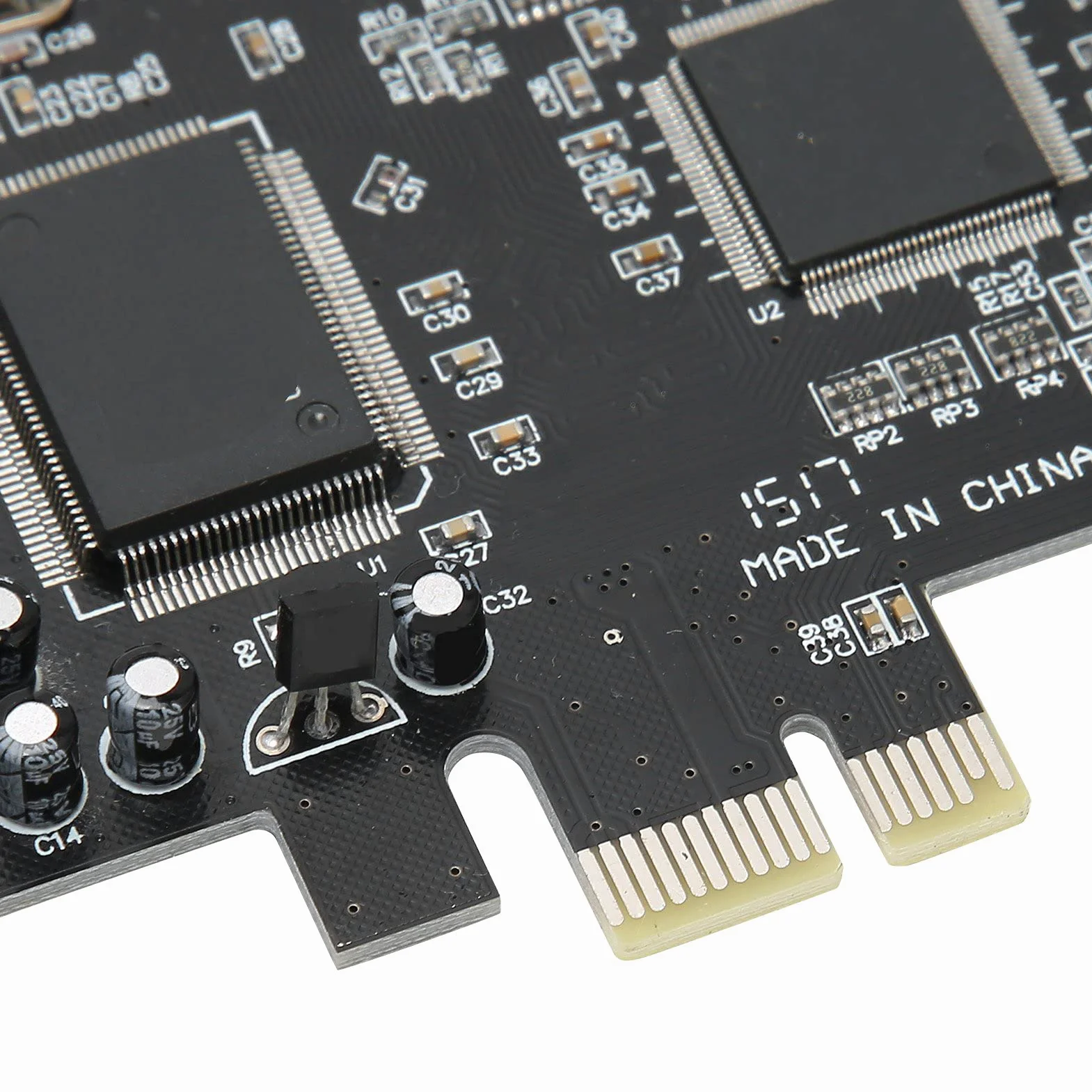 Scheda Audio PCI-E Audio, Desktop CMI8738 Scheda Audio con Chip Audio Multicanale 5.1 con CD Driver, Scheda Audio PCIe 5.1 per 7 / Vista / XP 32/64 Bit