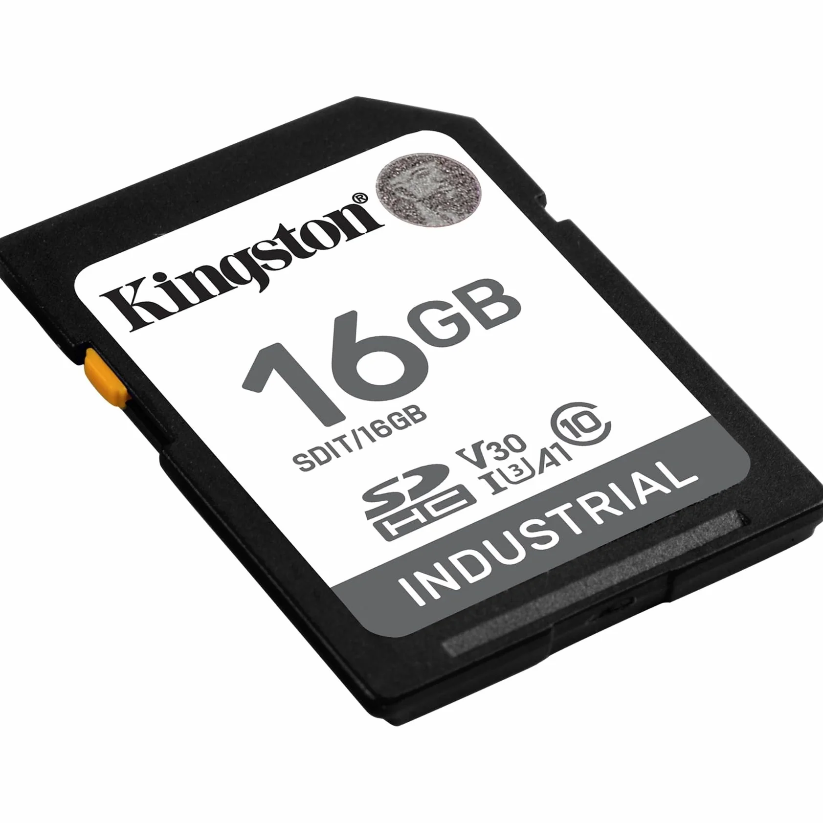 Kingston Scheda SD industriale, fino a 100 MB/s, ad alta resistenza, UHS-I U3 V30 A1, (SDIT/16GB)