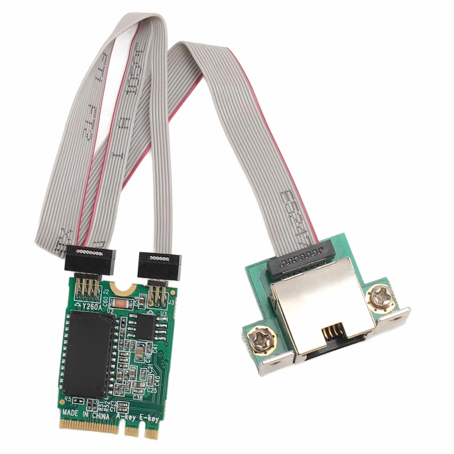 CHICIRIS I210AT Chip M.2 A+E Scheda di Rete, Porta Gigabit Ethernet RJ45 per PC Industriali Sistemi Incorporati I Dispositivi Multimediali Digitali per Computer a Bordo Singolo, Integrazione