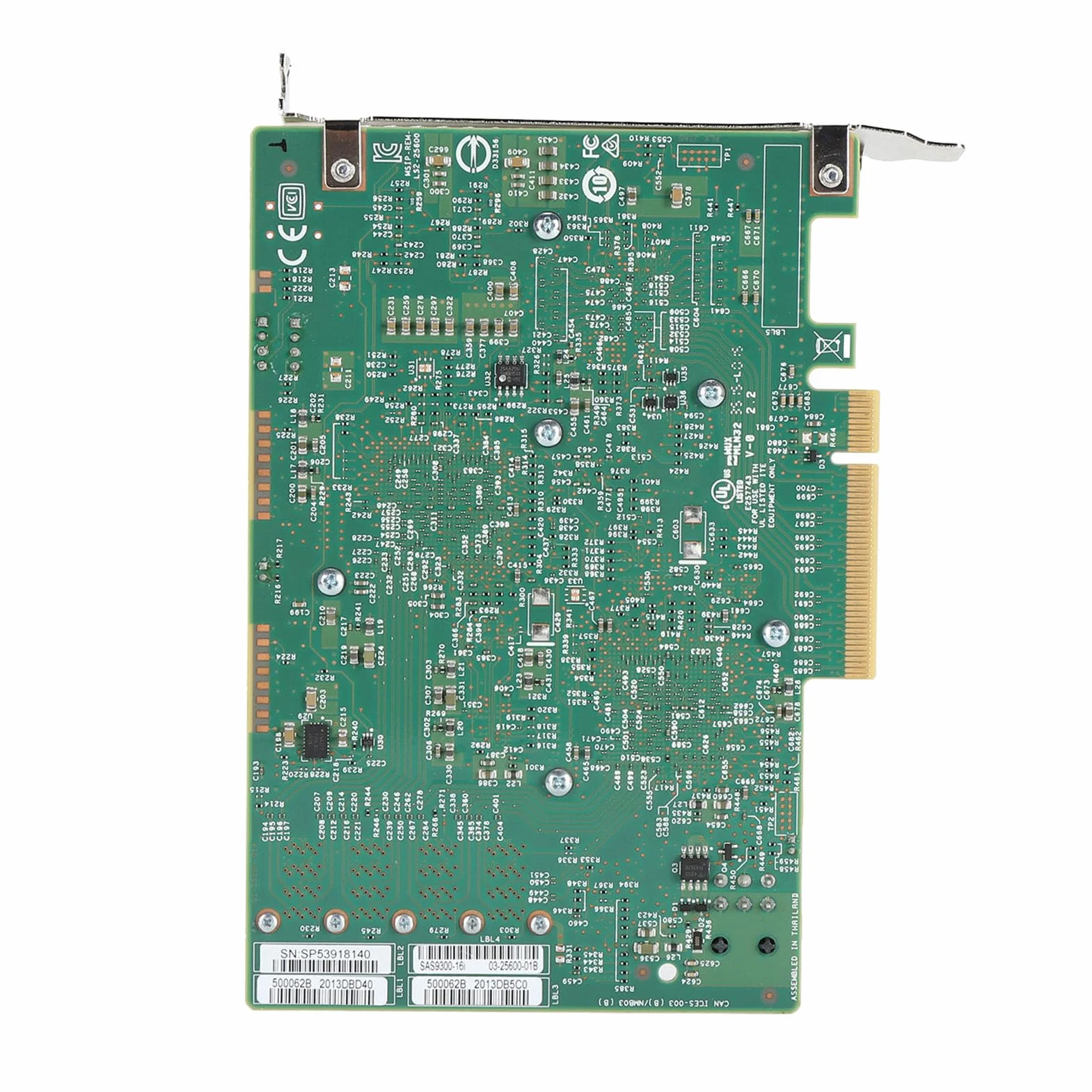 Scheda HBA LSI SAS 9300 16I, Scheda Adattatore Bus Host HBA Porta SAS SATA da 12 Gbps per per Linux per VMware per FreeBSD