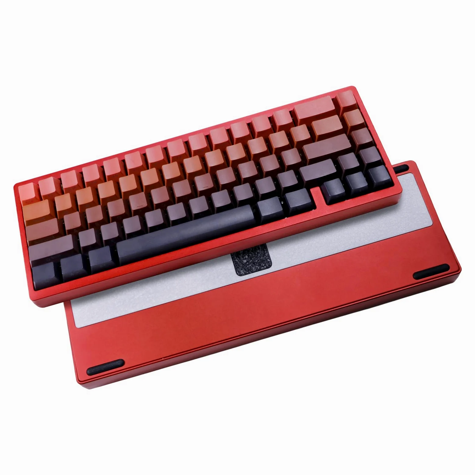 Tastiera da gioco a 67 tasti, 3 modalità, in alluminio, con guarnizione CNC, retroilluminazione RGB, tastiera meccanica personalizzata wireless/cablata per Mac, Windows Linux, keycap PBT double-shot