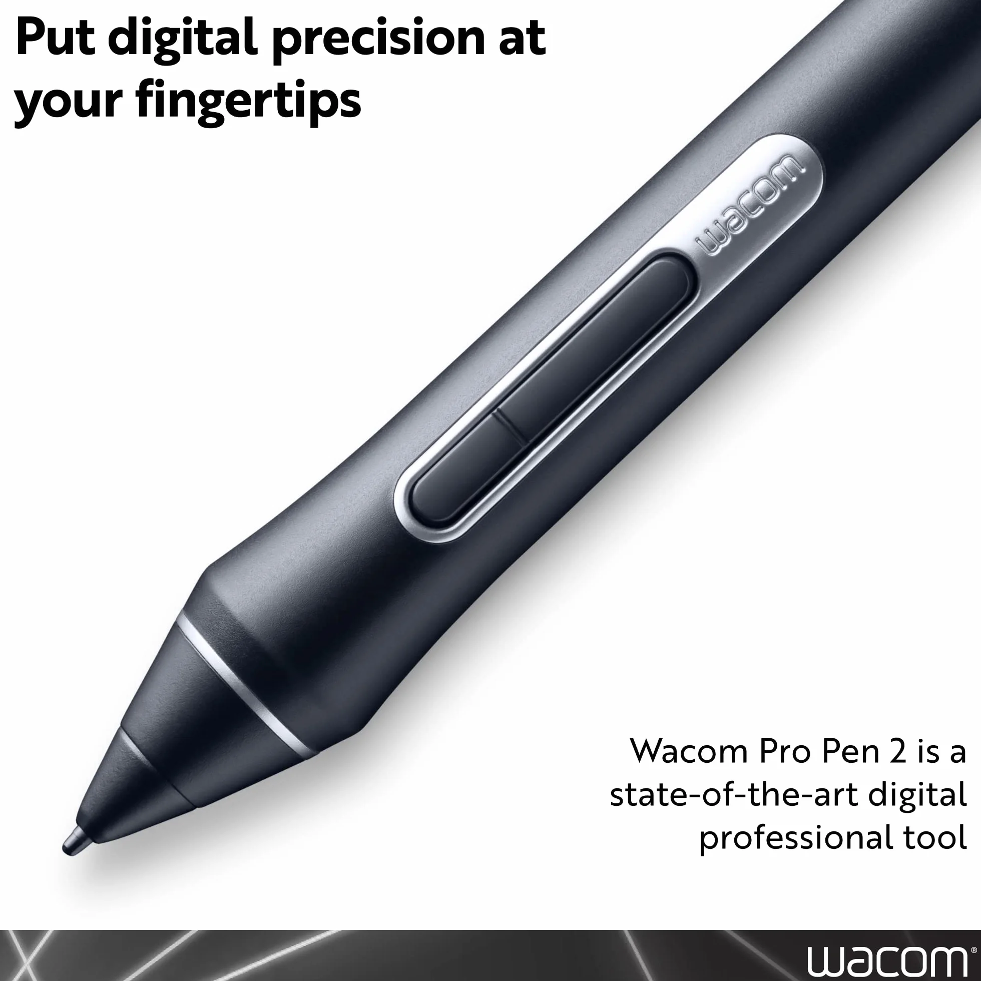 Wacom Pro Pen 2 - Stift - Drahtlos - Schwarz
