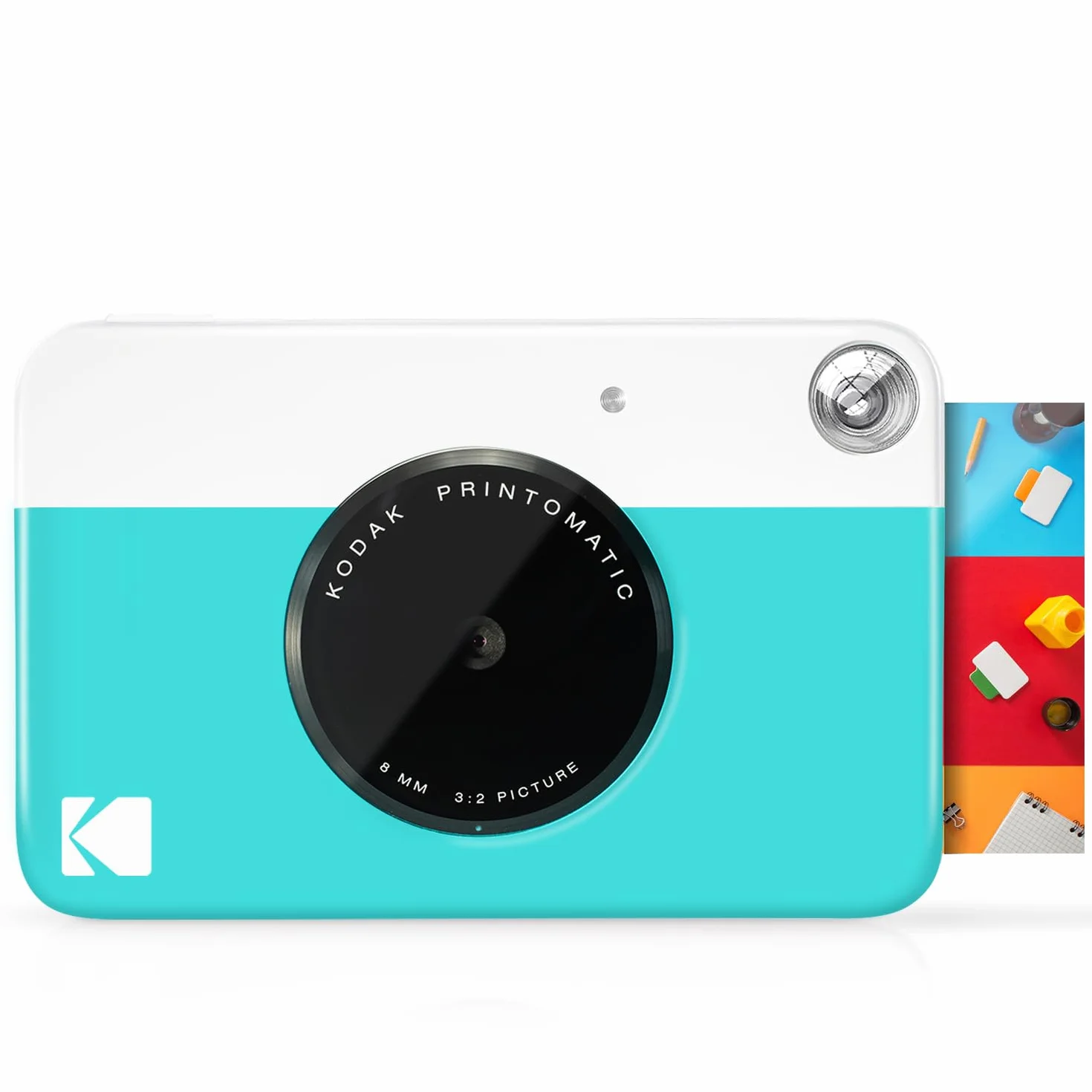 KODAK Printomatic Fotocamera Digitale a Stampa Istantanea 5 MP 2x3" (5,1x7,5 cm) Blu