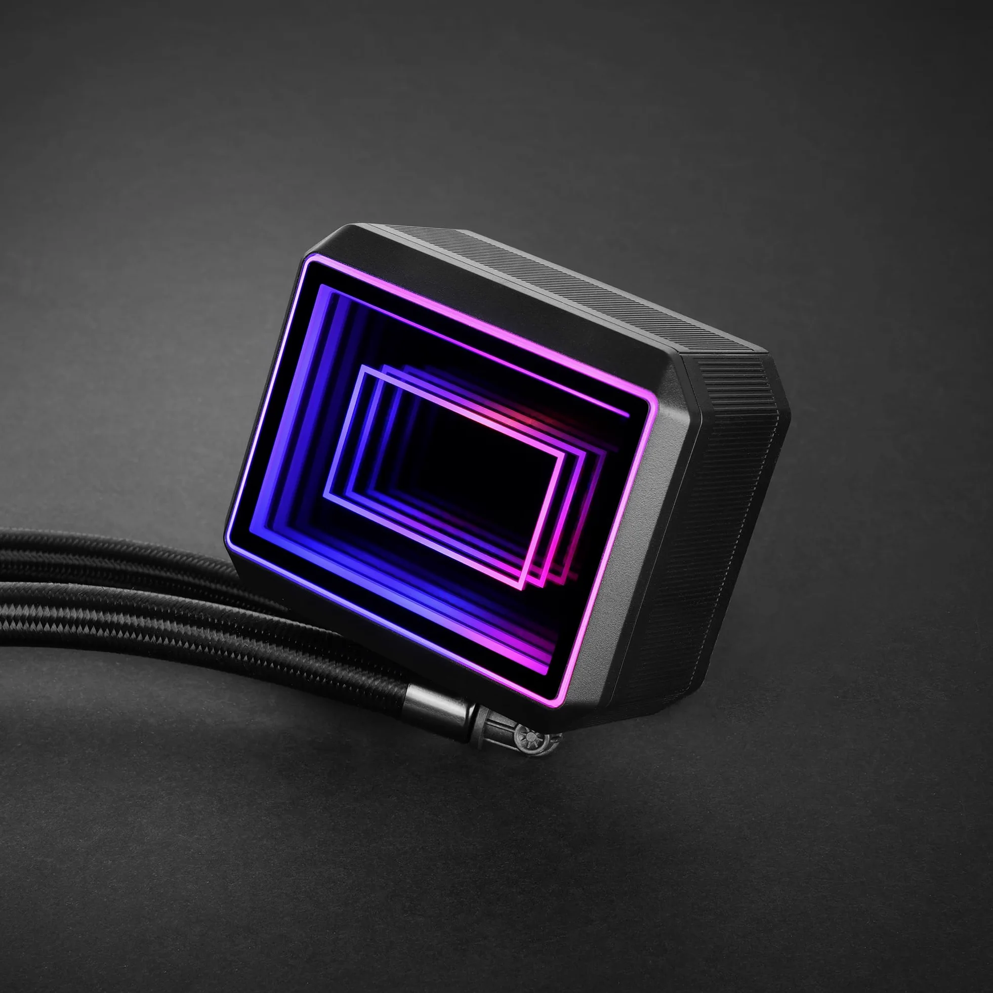Mars Gaming ML-TWO360, Raffreddamento a Liquido AIO 600W TDP, 3x Ventola ARGB Infinity Mirror 12cm FDB, Nucleo in Rame e Alluminio, Pompa Opti-Chamber 4ª Generazione e Microcanali, Nero