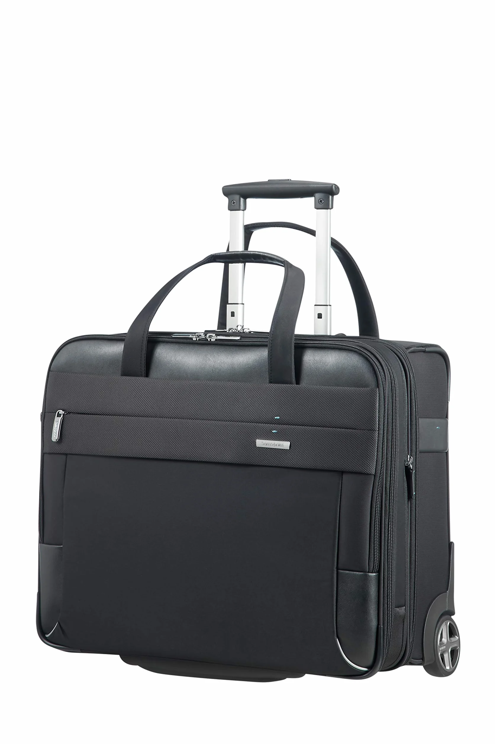Samsonite Spectrolite 2.0 - Borsa con Ruote per Laptop 17.3" con Funzioni Intelligenti, Organizzazione Interna Pratica, Trolley Business - Nero