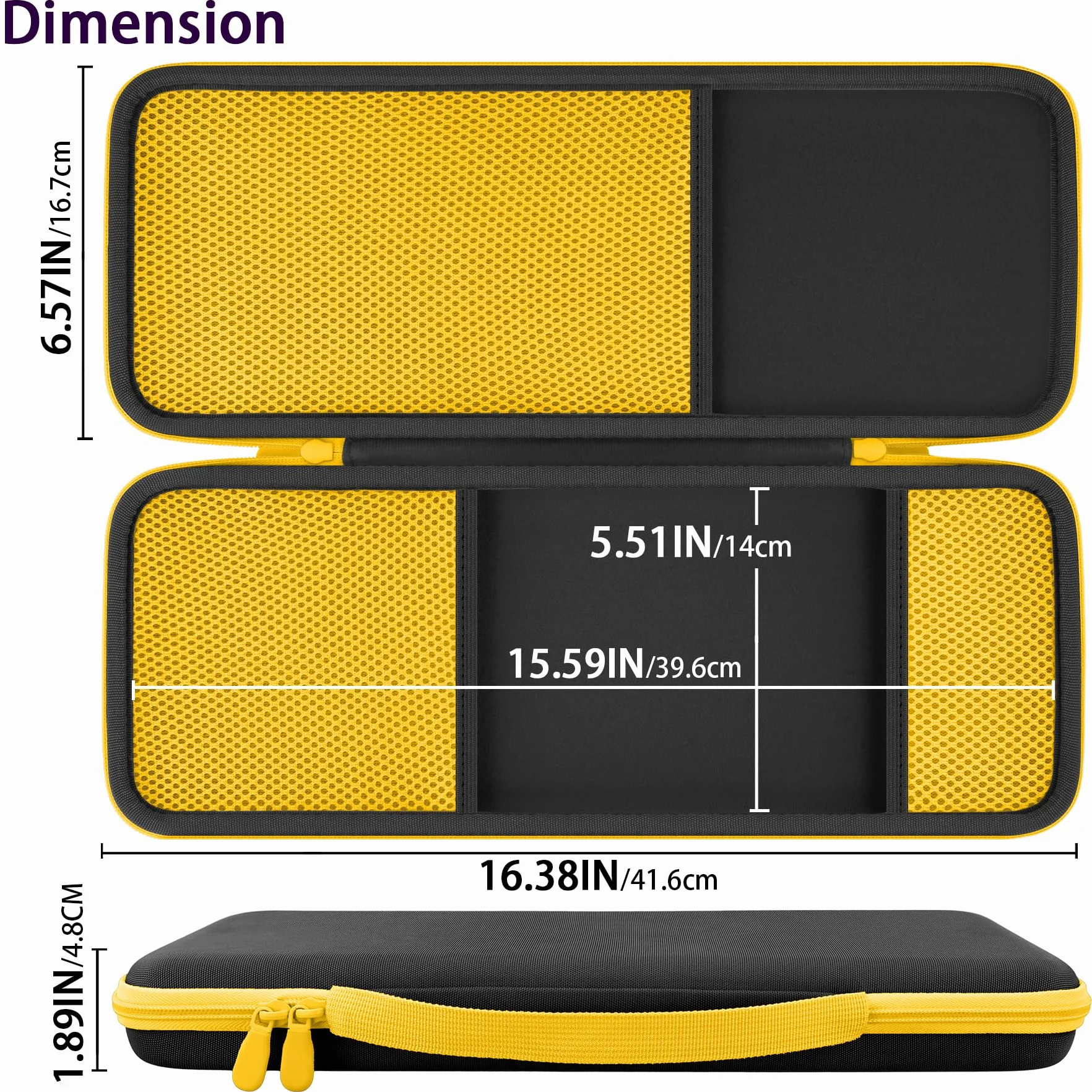 co2CREA cassa custodia borsa per Logitech POP lCON Tastiera Wireless e Mouse Combo(solo scatola,Case Only)