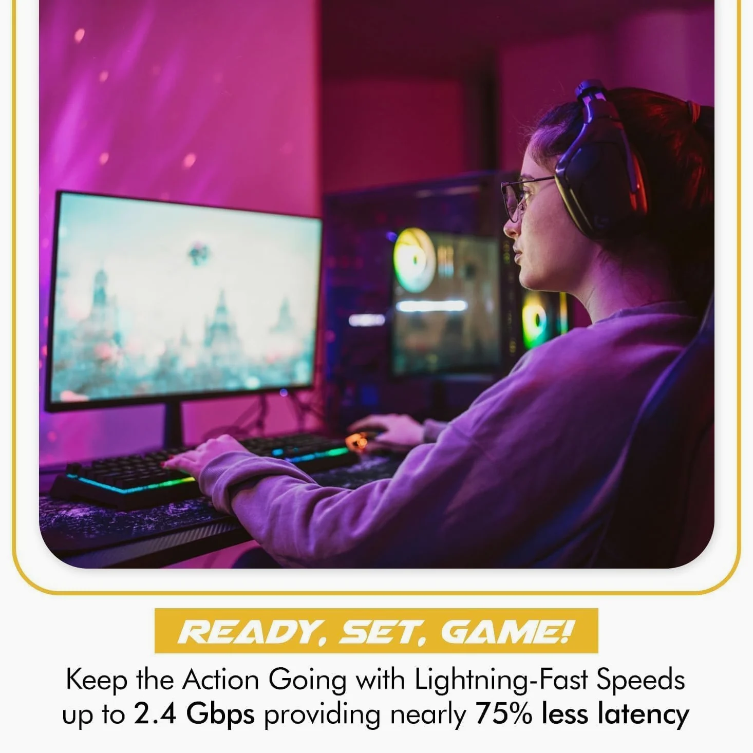 AX1650x Killer Series WiFi 6 Upgrade | Gaming WiFi Adapter | M.2 WiFi Card for PC | 2.4 Gbps WiFi for PC | Supports Bluetooth 5.2 & Intel, AMD, Windows 10+, Linux (AX1650x)