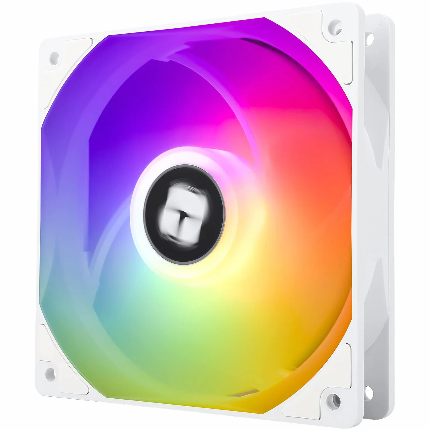 Thermalright TR Ventola per PC TL-C12CW-S Raffreddamento alloggiamento,velocità 1550 giri/min,ventola CPU da 120mm,raffreddamento silenzioso a livello di potenza,effetto luce ARGB funzione di