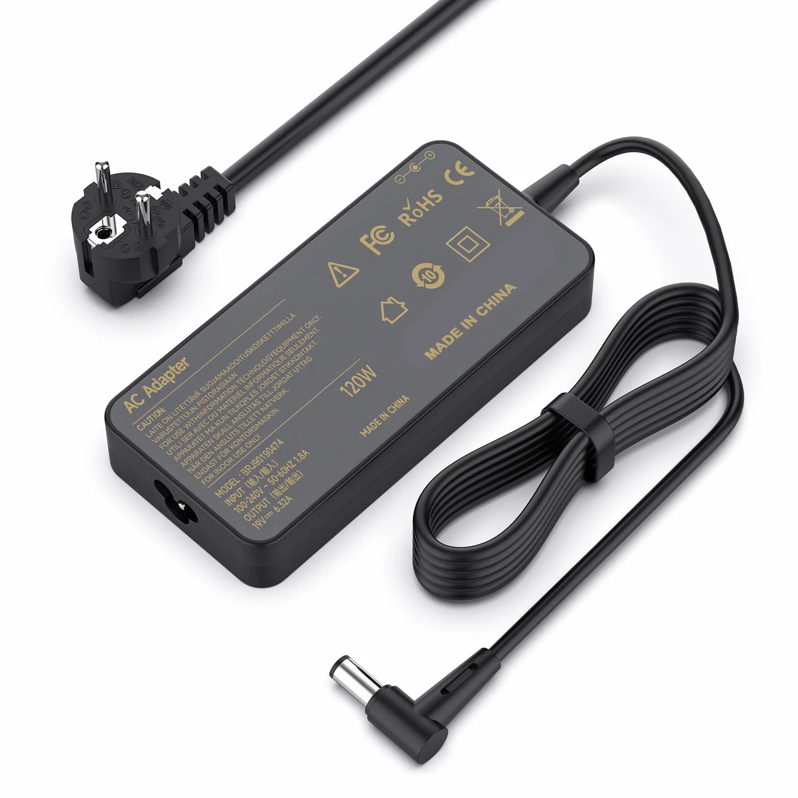 shefor 120W Caricabatterie Alimentatore per ASUS A15-120P1A PA-1121-28 ADP-120RH B VivoBook Pro 15 N580VD N580V N705UD x705uv FX504 UX510UW ROG G551 G552 GL552 GL752 Caricabatterie Adattatore | ASUS FX504 UX510UW N56J N56VM N56VZ N750 N500 G50 N53S N55 Ad