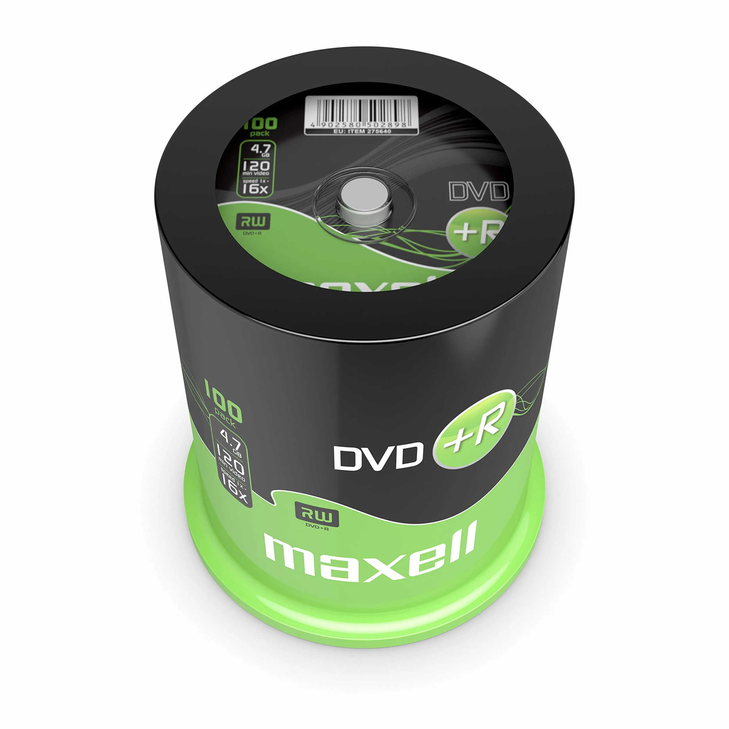 Maxell Dvd+r 4.7GB - Confezione da 100