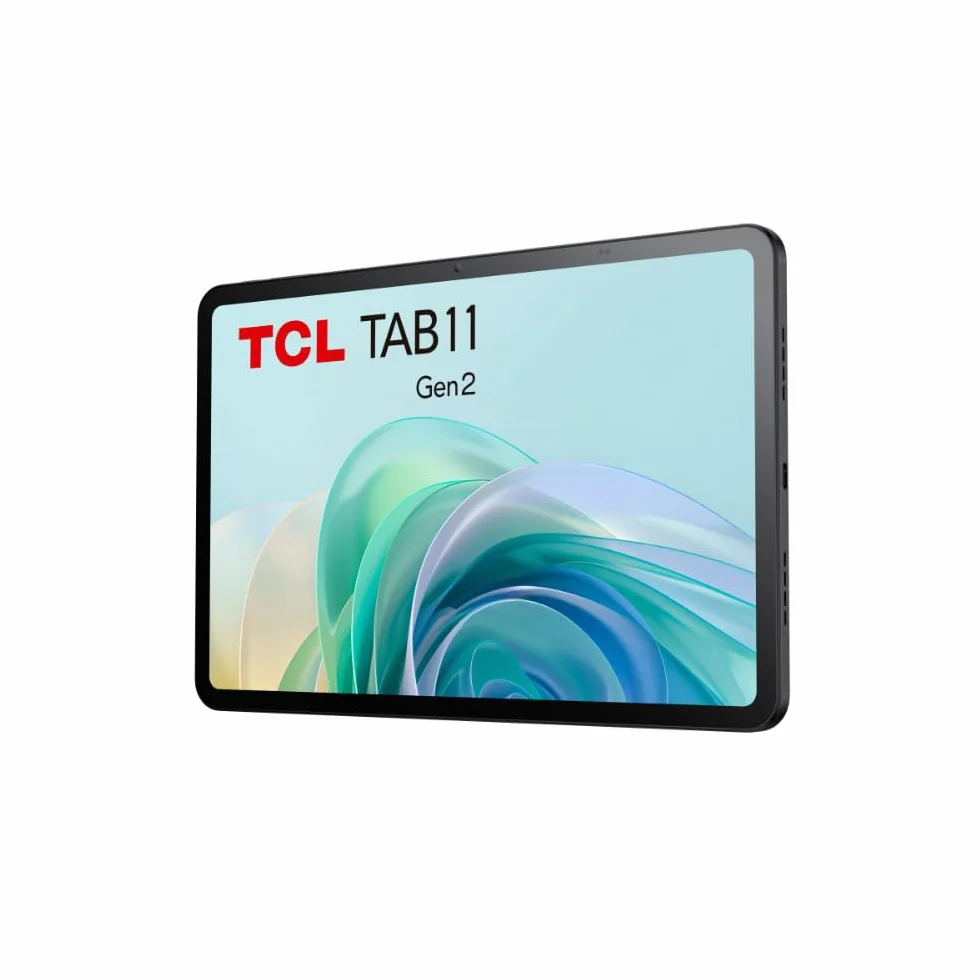 TCL Tablet TAB 11 Gen 2, Display NXTVISION da 11 pollici, Memoria da 256GB (Espandibile fino a 1TB), RAM da 6GB (+6GB di Espansione RAM), Batteria da 8000mAh, Ricarica Rapida, Tablet Android WiFi