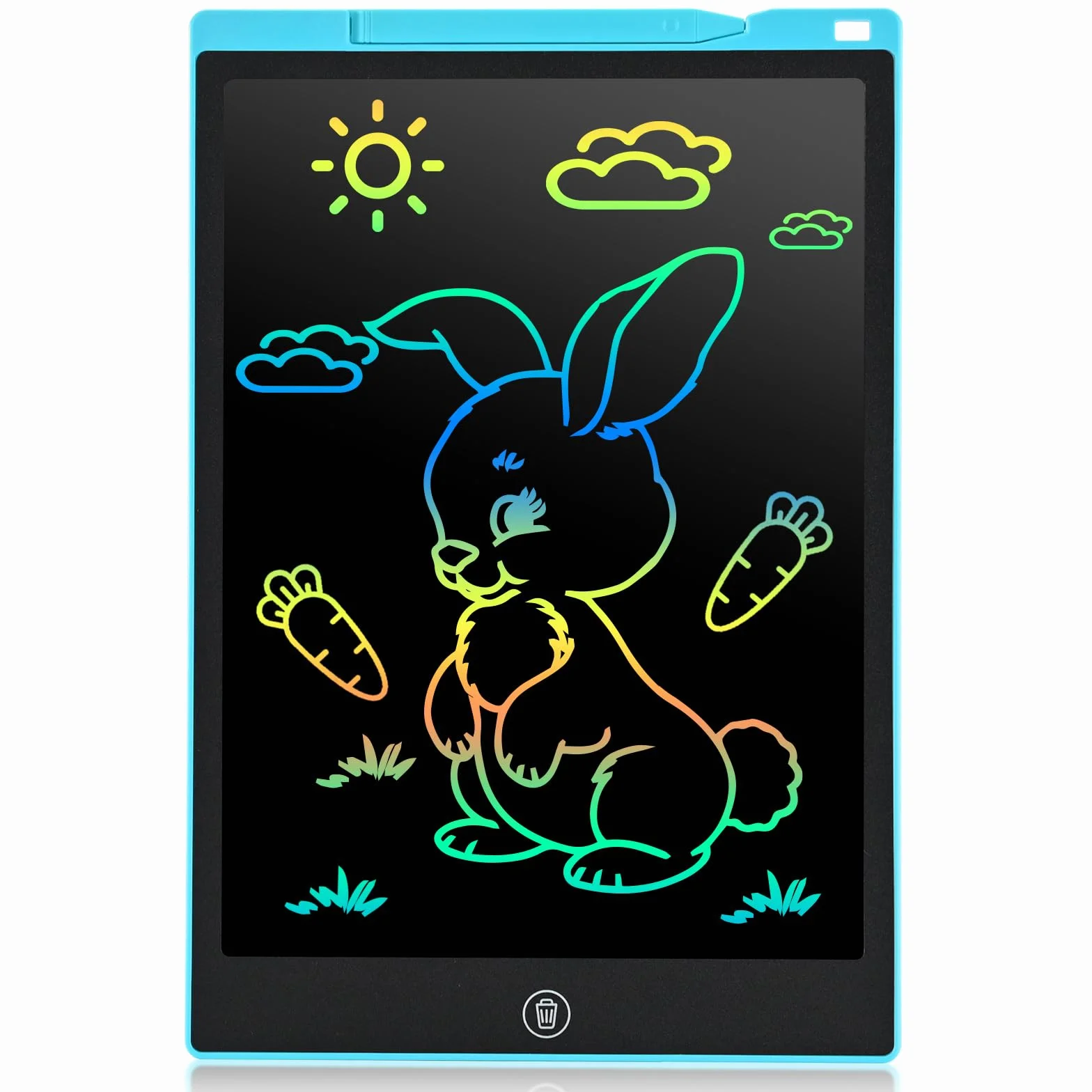 Giochi Bambini 3 4 5 6 7 8 9 Anni,cimetech Tablet Bambini 12 pollici Lavagna Cancellabile Regalo Bambina Bambino Natale Calendario Avvento 2025 Giocattoli
