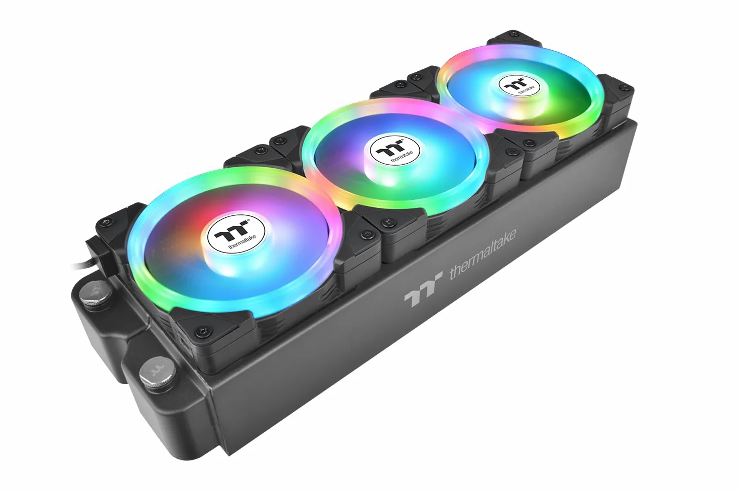 Thermaltake SWAFAN EX12 ARGB Ventola di raffreddamento per PC bianca TT Premium Edition 3 Fan Pack