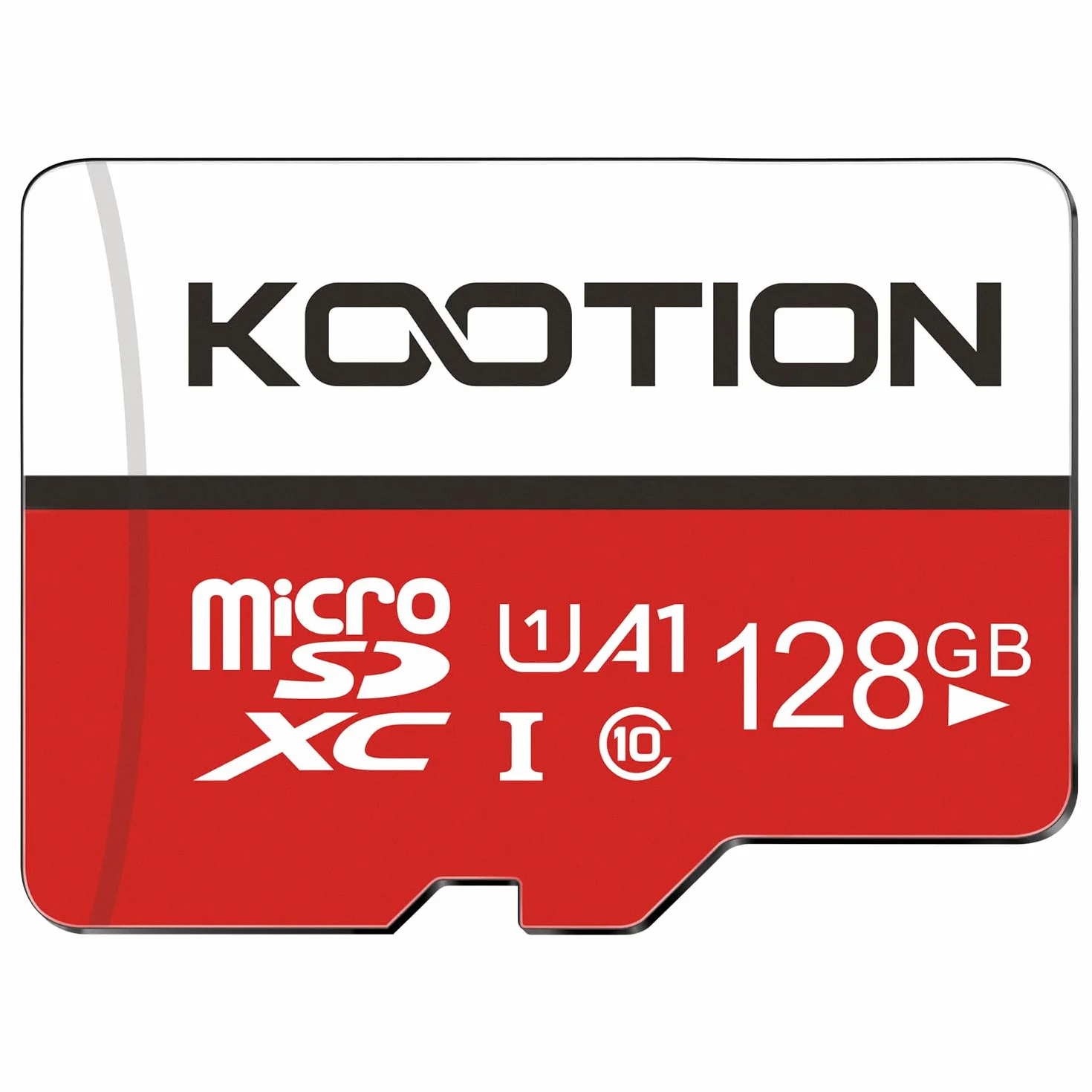 KOOTION 128GB Micro SD U1 A1 4K Scheda MicroSDXC Classe 10 UHS-I Memory Card TF Alta Velocità 100MB/s