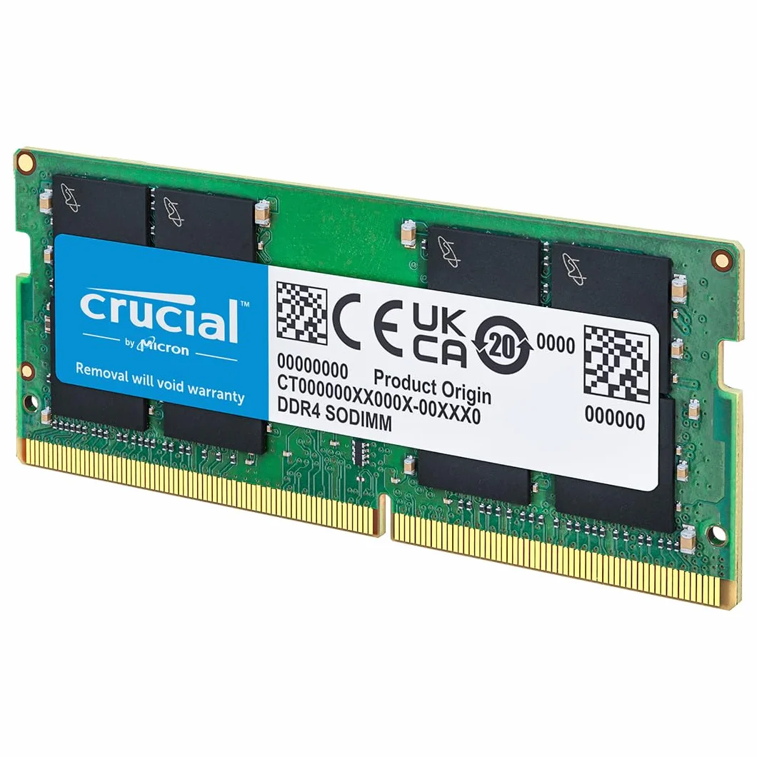 Crucial RAM DDR4 8GB 3200MHz SODIMM CL22 Memoria per PC Laptop Notebook Mini PC
