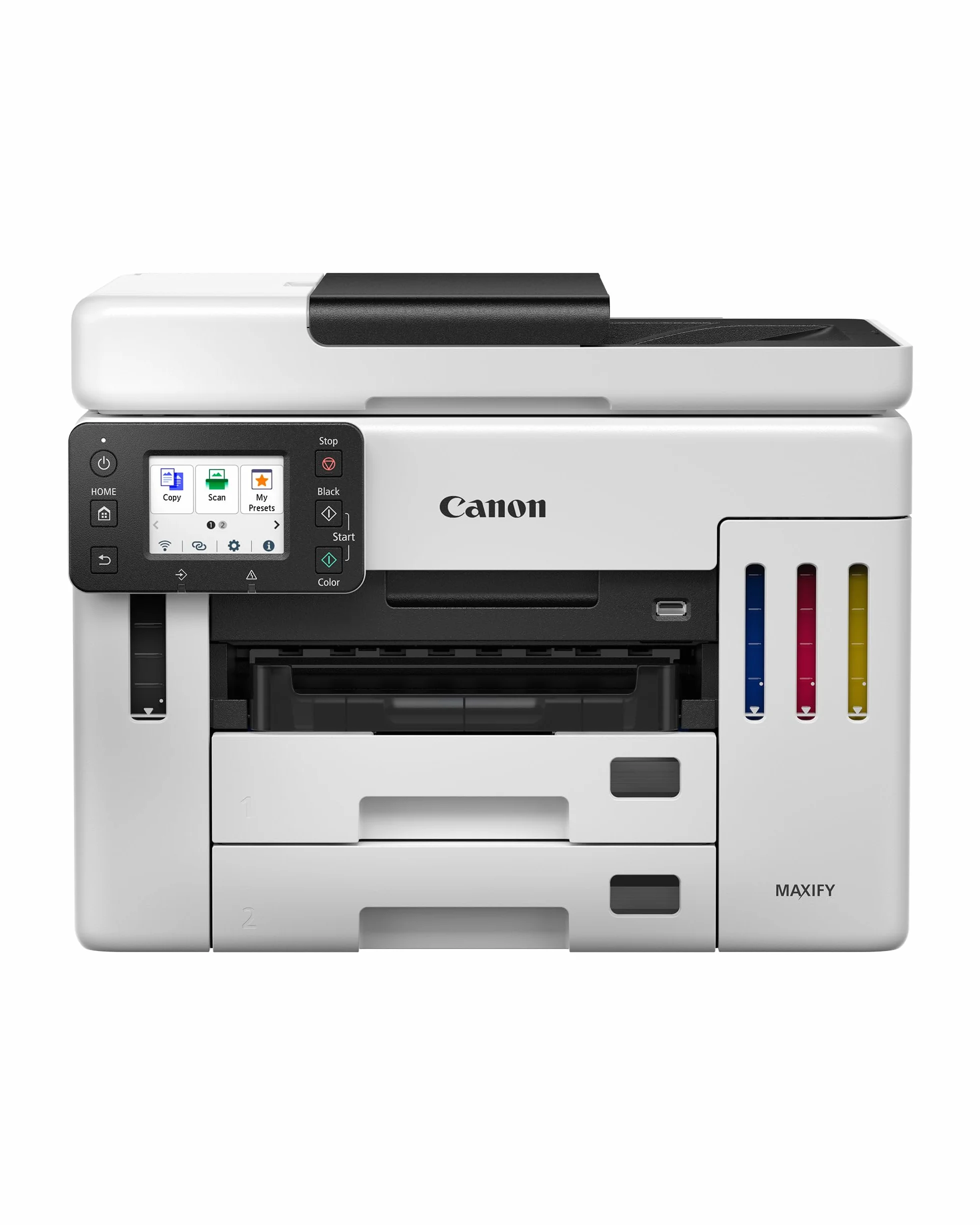 Canon MAXIFY GX7150 Stampante Multifunzione Ufficio Compatta con Scanner MegaTank Wireless Ethernet USB