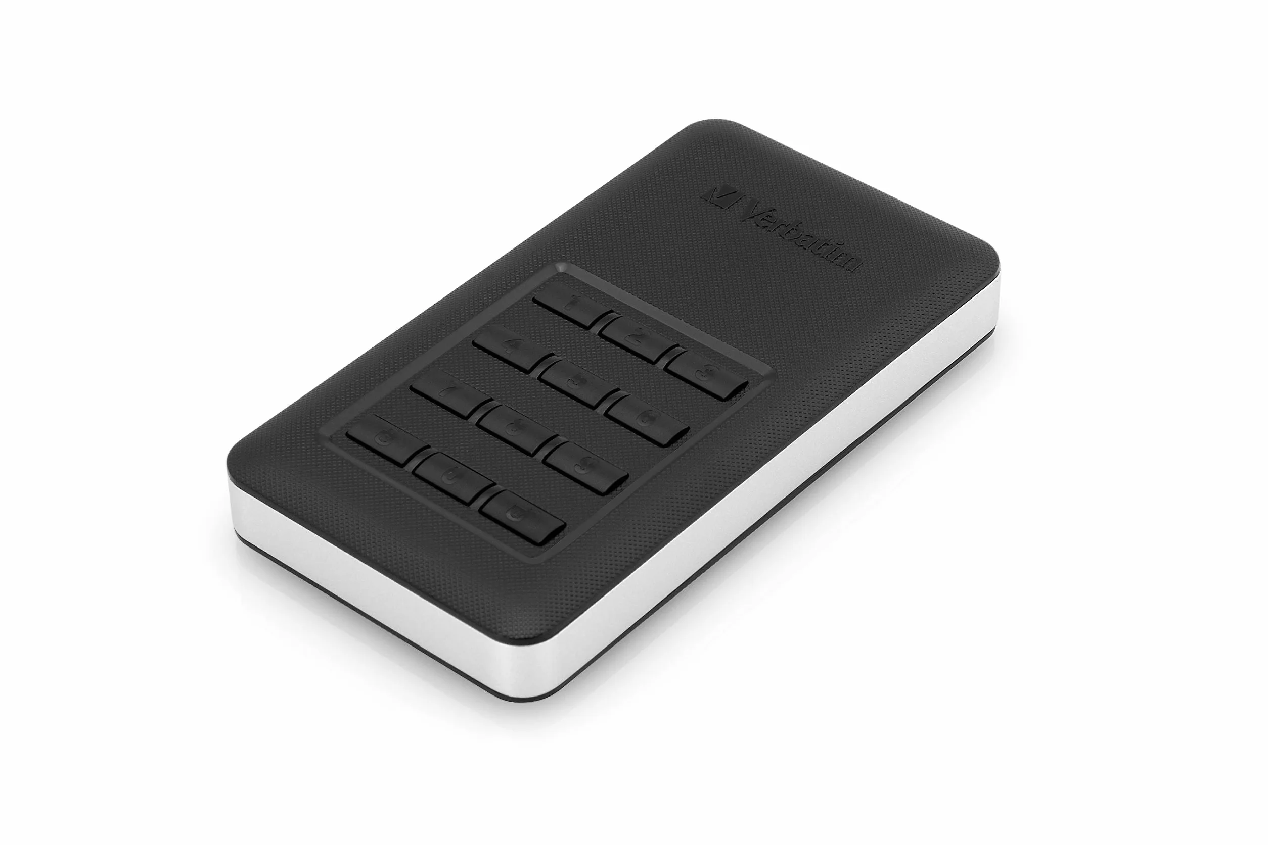 Verbatim SSD Store 'n' Go Secure - 256 GB - Nero - SSD esterno con password di protezione - USB 3.0 - SSD esterno - per Windows e Mac OS X - unità portatile - USB-C - unità flash esterna