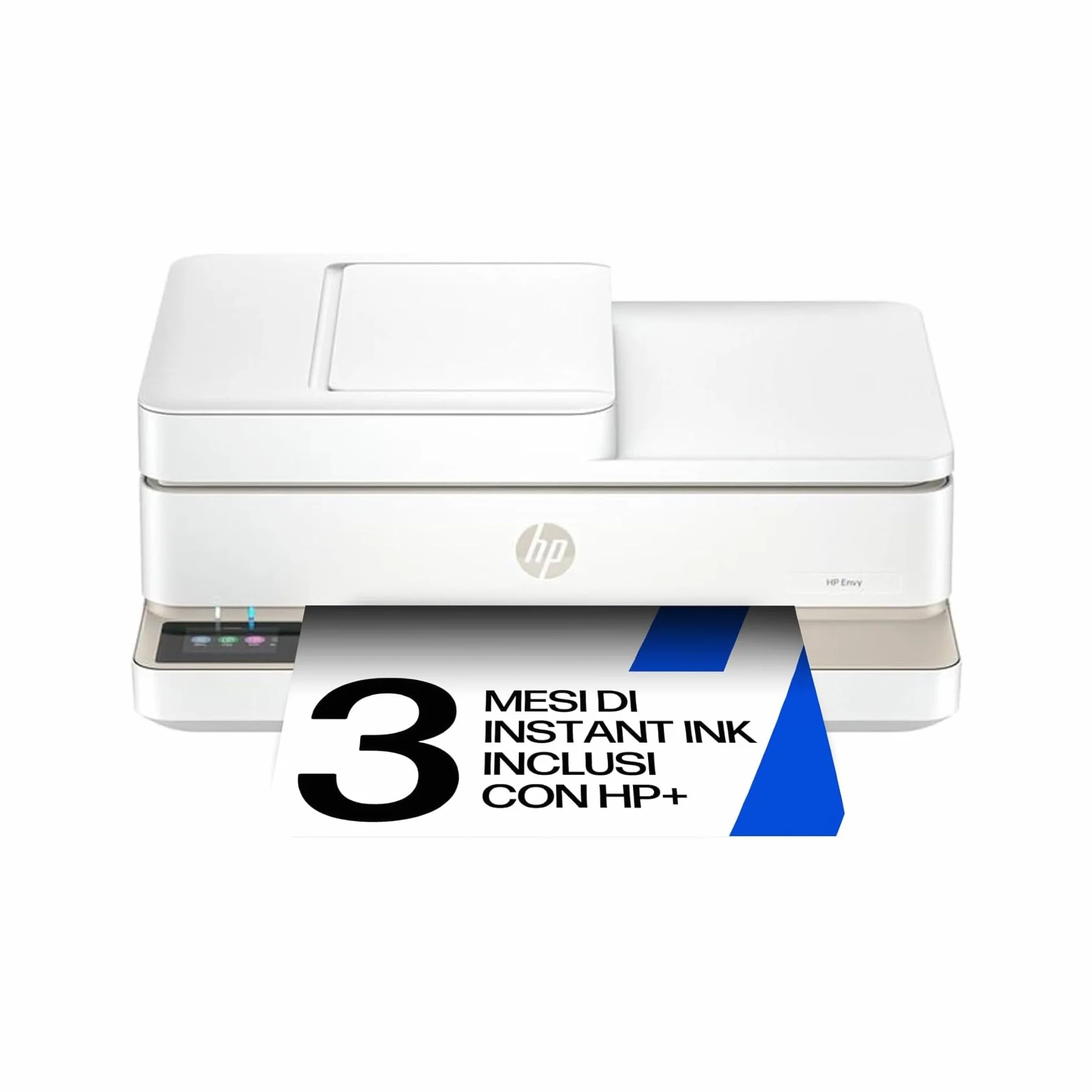 HP Envy 6520e Stampante Multifunzione a Getto d'Inchiostro A4 Colori Wi-Fi ADF Fax Fronte Retro Automatica 10 ppm Instant Ink