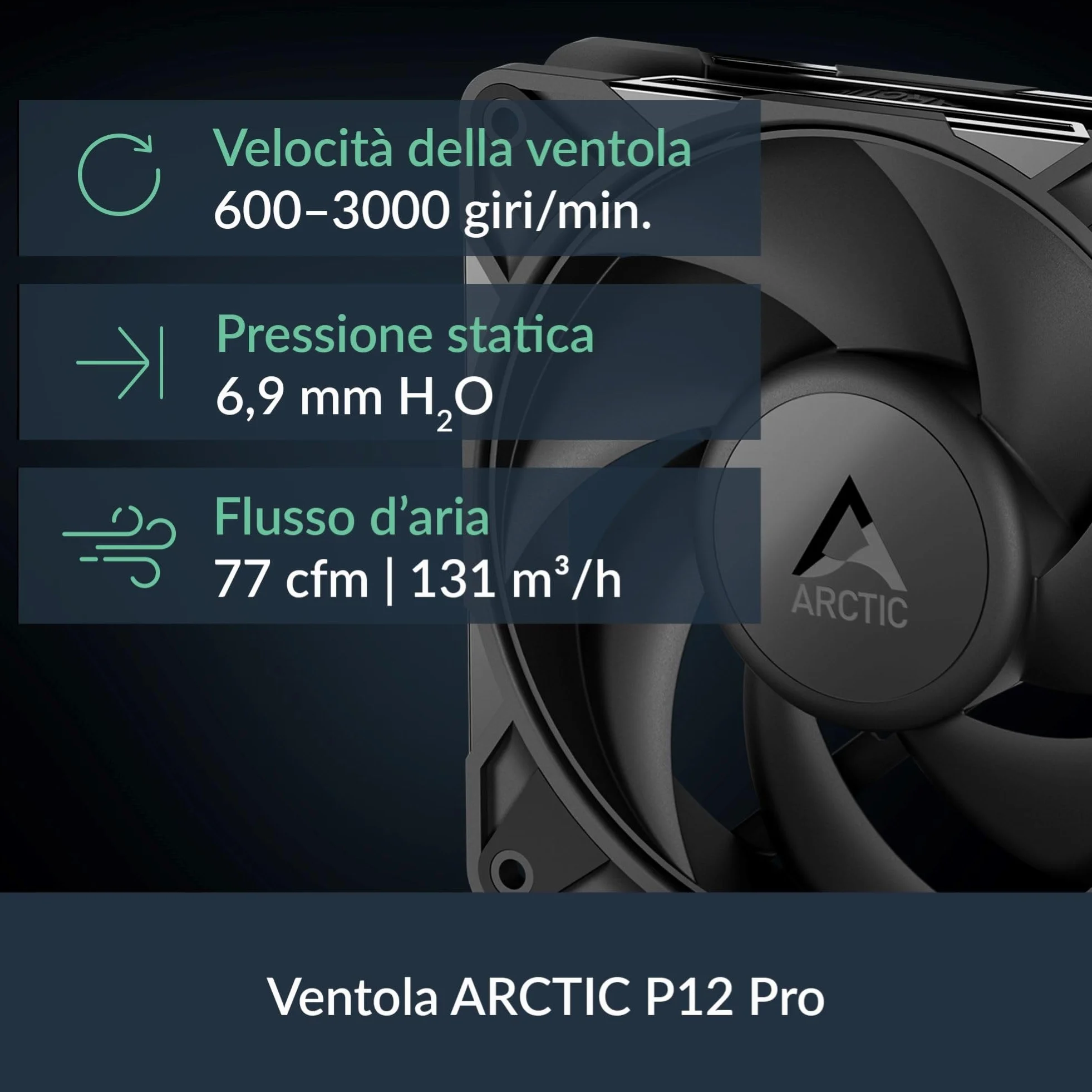 ARCTIC Liquid Freezer III Pro 360 - Dissipatore AIO per CPU, 3 x 120 mm Raffreddamento a Liquido, Radiatore da 38 mm, Pompa PWM, Ventola VRM, AM5/AM4, Intel LGA1851/1700 Telaio di Contatto - Nero