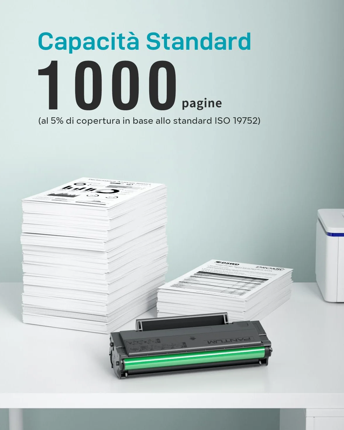 PANTUM Originale TL-A2319 Cartuccia Toner Nero Compatibile con Stampante laser BP2309W BM2309W BM2309AW BP2300W BM2300W BM2300AW ,Capacità fino a 1.000 pagine