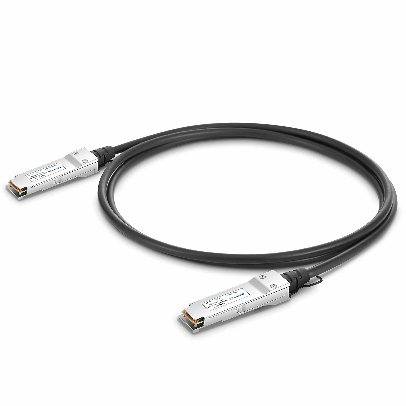 QSFPTEK 100G QSFP28 DAC Cable 1Meter, cavo Twinax in rame diretto passivo da 1m compatibile con Cisco QSFP-100G-CU1M