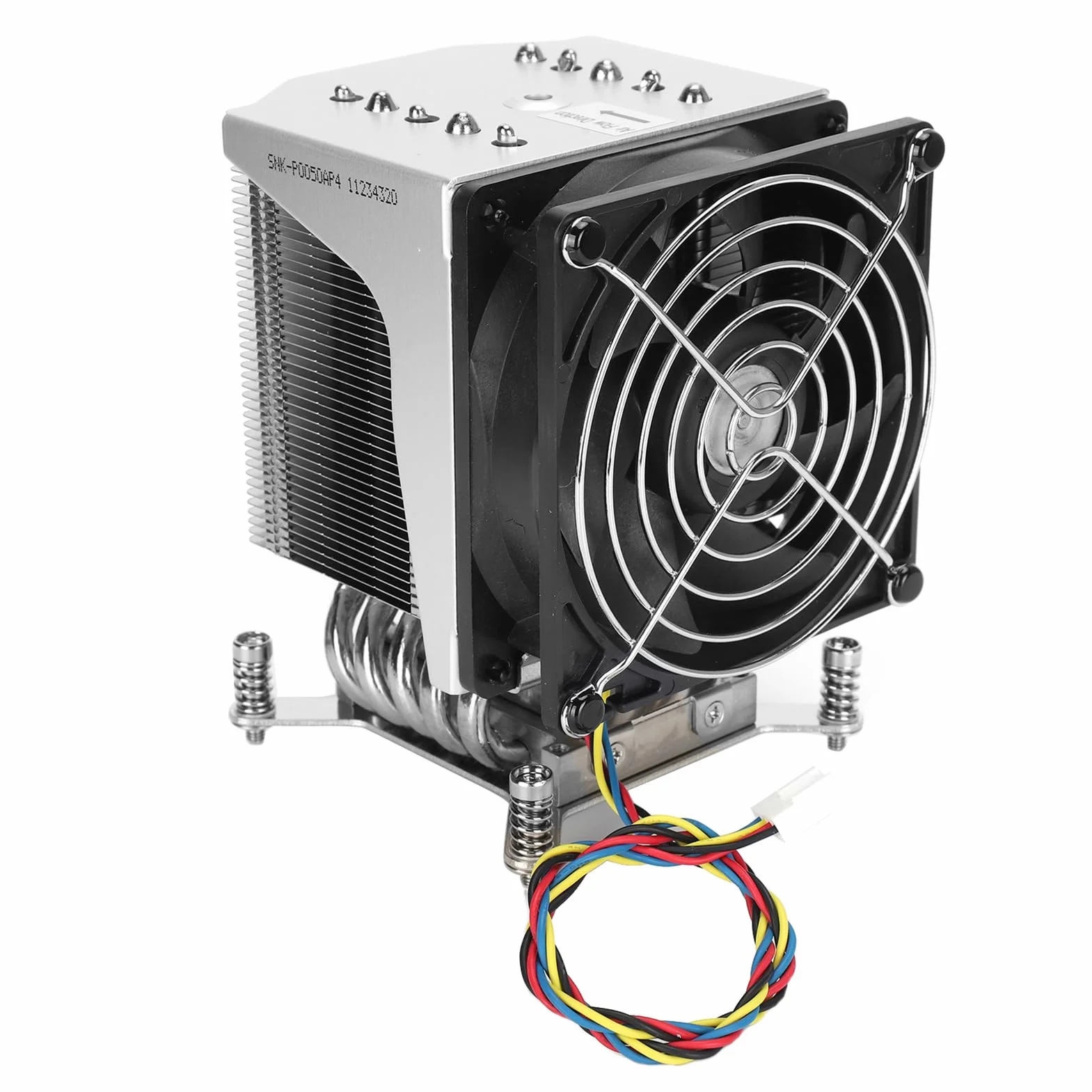 Ventola di Raffreddamento CPU, Dissipatore di Calore 3800RPM, Radiatore Air Cooler per Computer SNK