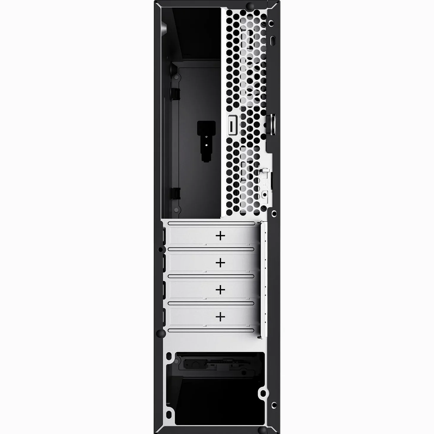Itek Case PILOT Z8 Lite - 8L SFF - mATX- con psu da 300W - Type-C - 2xUSB3 e 2xUSB2