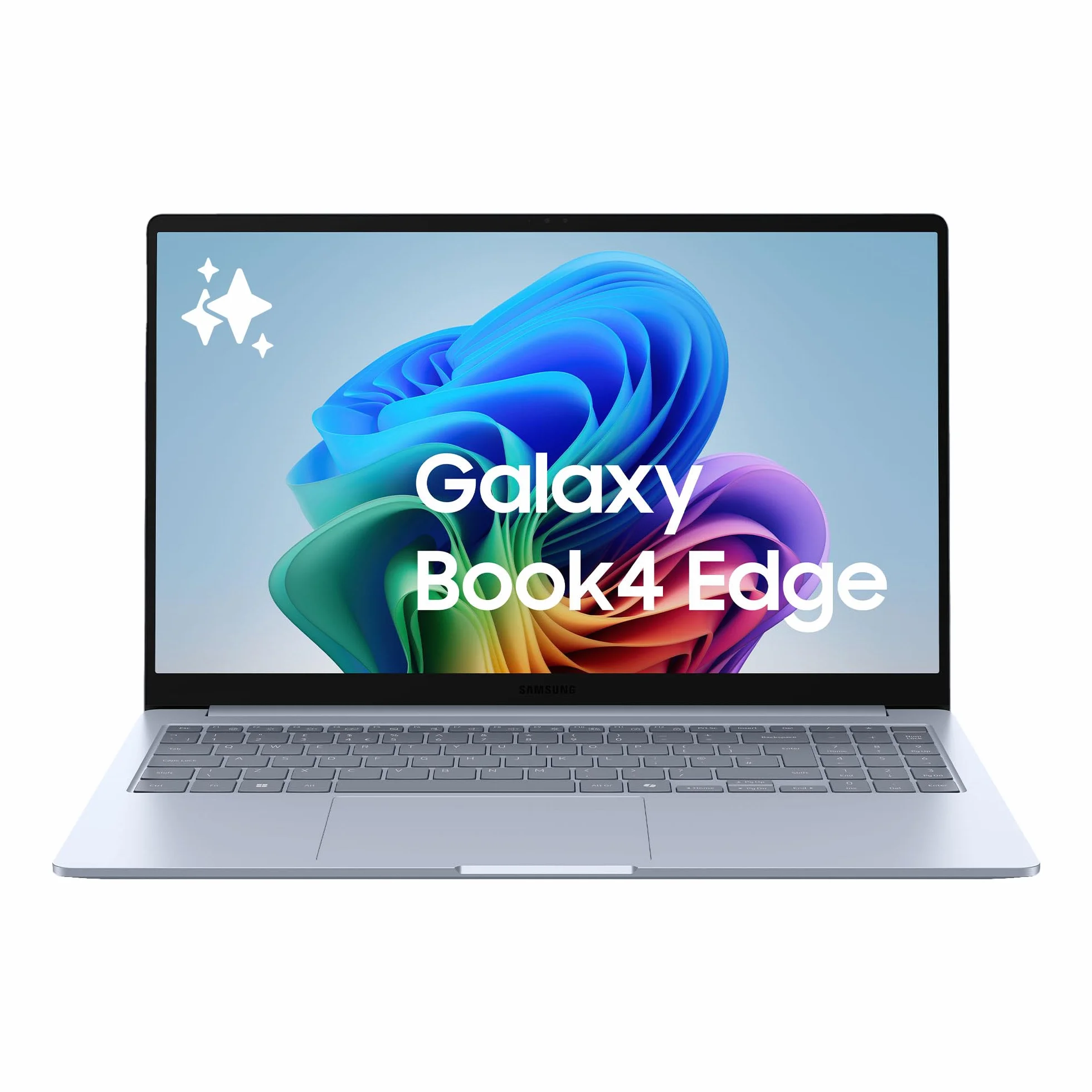 Samsung Galaxy Book4 Edge Notebook 15.6" Snapdragon X 16GB RAM 512GB SSD Windows 11 Home Sapphire Blue