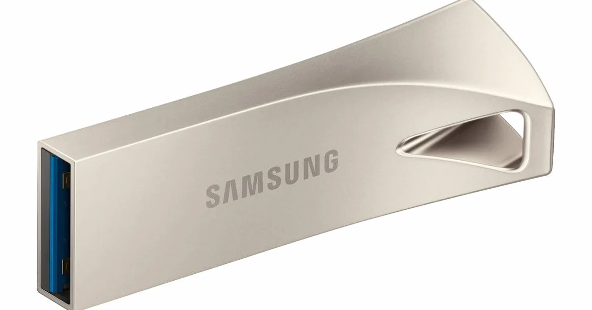 SAMSUNG - MEMORIES BAR PLUS CHAMPAGNE SILVER 256GB usb3.0