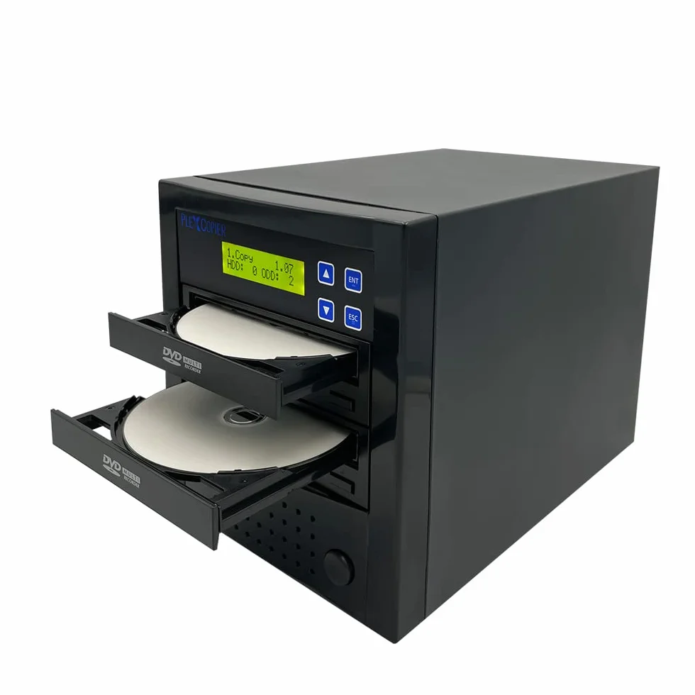 24X 1 a 1 CD DVD M-Disc supportato Duplicatore Torre fotocopiatrice con protezione copia gratuita