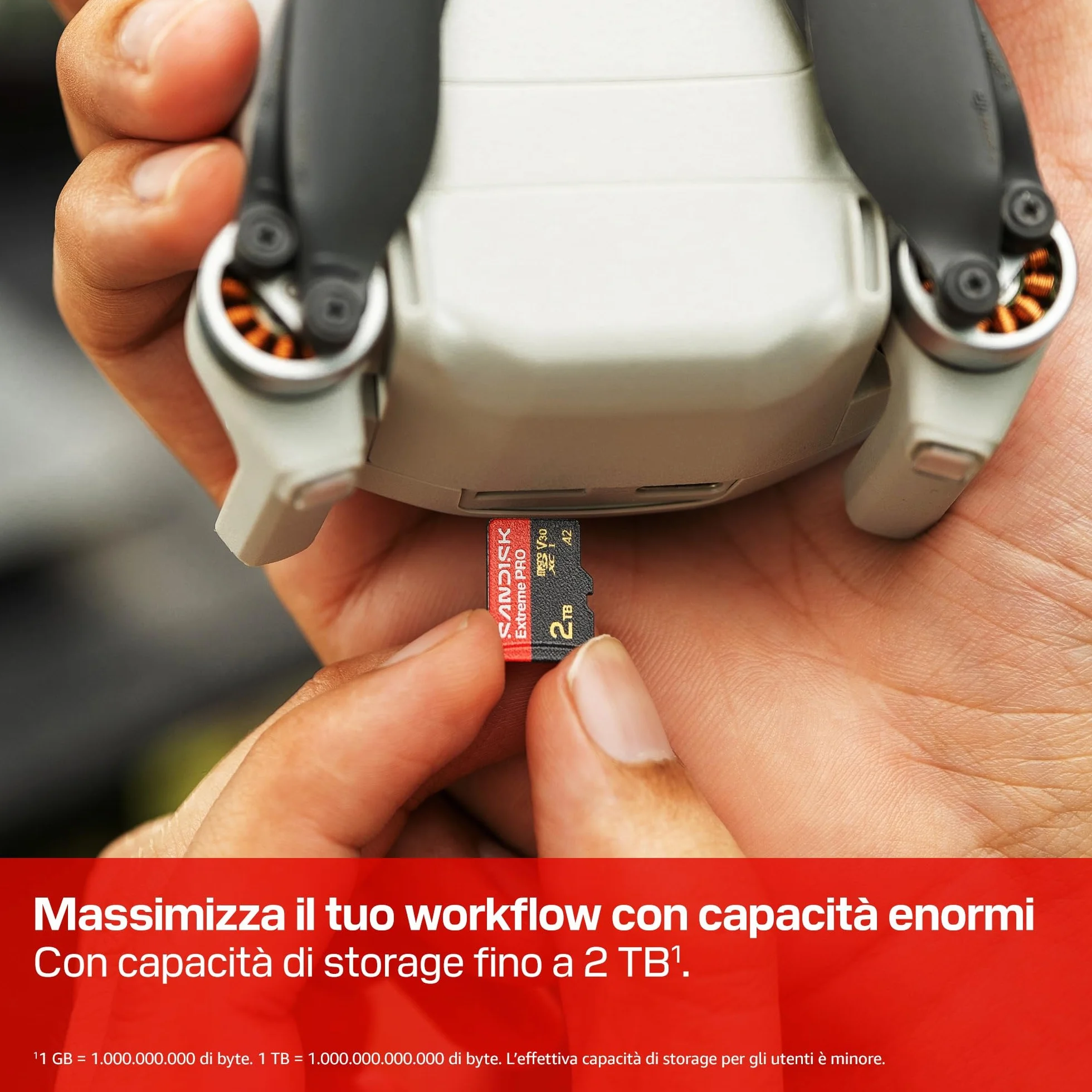 SANDISK Extreme PRO scheda microSD 128 GB, UHS-I + SD Adapter (velocità di lettura fino a 250 MB/s e velocità di scrittura fino a 120 MB/s, 5K, 3K, 4K UHD, C10, V30, U3, A2)