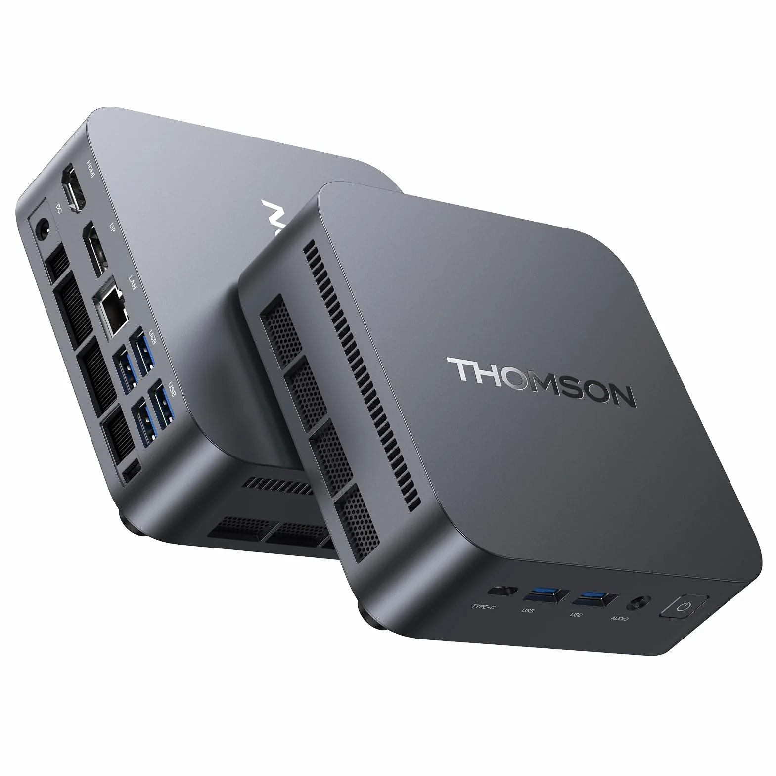 Thomson K3 Mini PC AMD Ryzen 7 7730U 16GB DDR4 512GB SSD WiFi 6 BT5.2 Triplo Display 4K VESA
