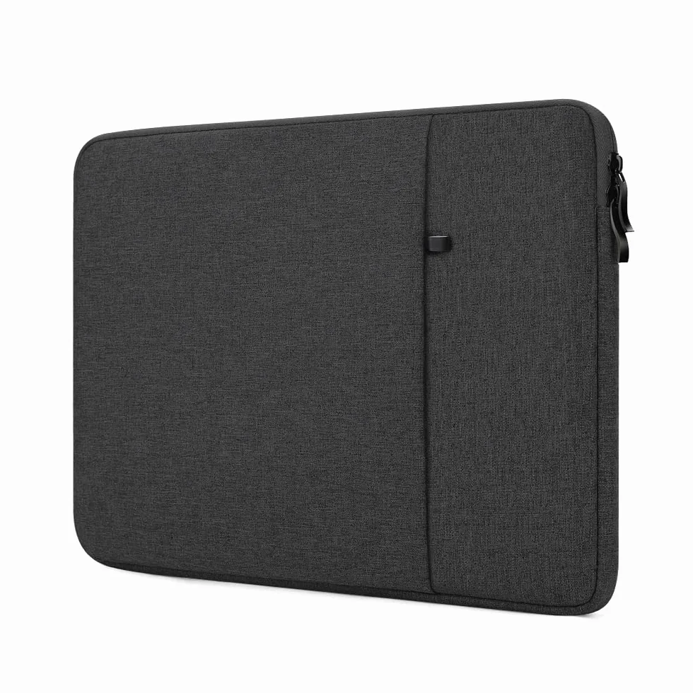 ProElife Custodia per Laptop 13 Pollici per MacBook Air 13.6" 2026-2022 M5 M4 M3 M2 MacBook Neo 13" 2026 A18 Pro Borsa Poliestere Idrorepellente Nero