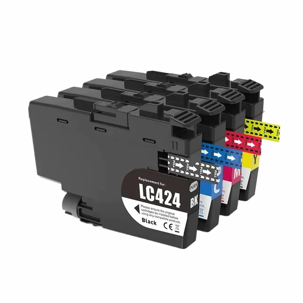 Cartuccia d'inchiostro compatibile LC424 per DCP-J1200W DCP-J1200WE 4 pezzi