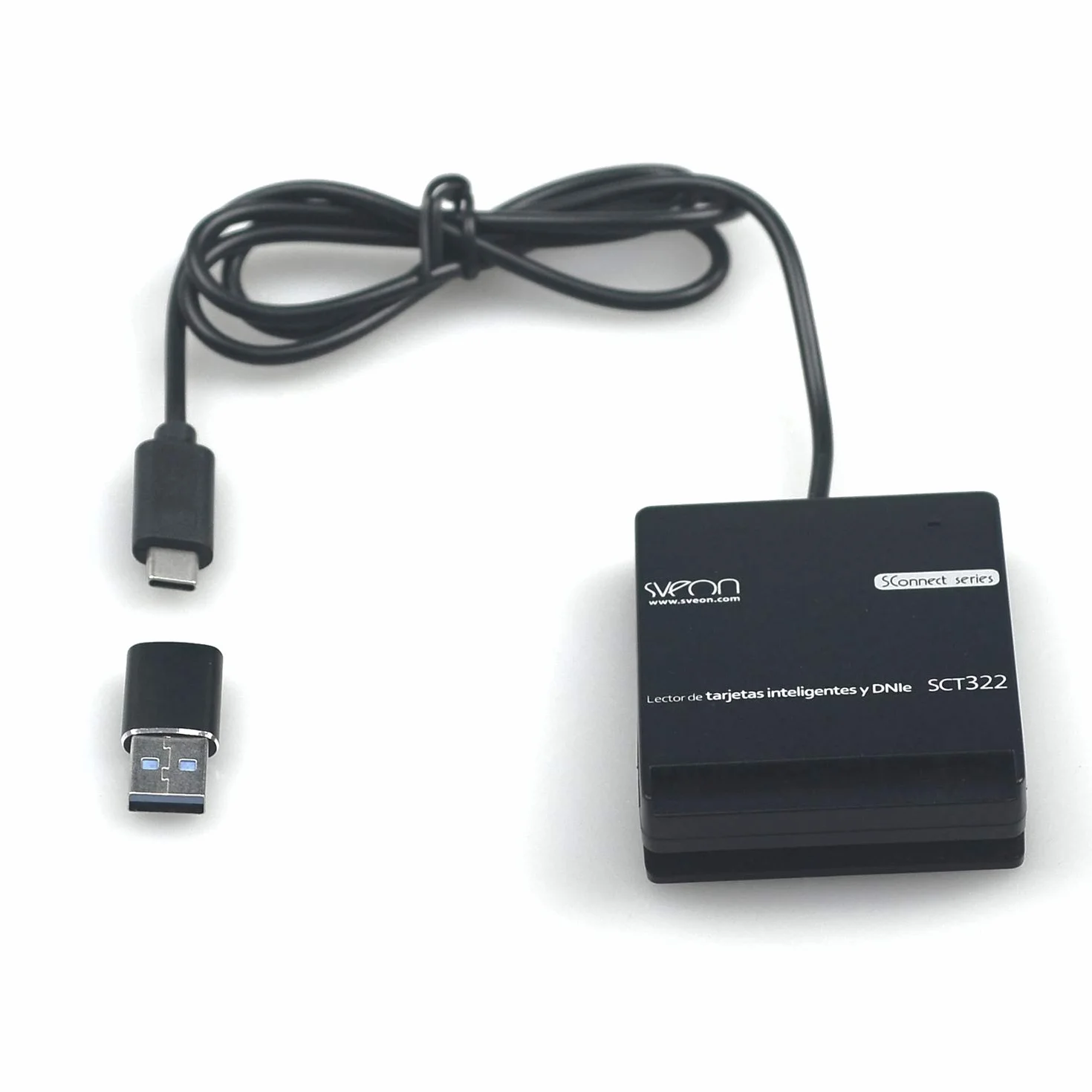 Sveon SCT322 lettore di card readers Interno Nero