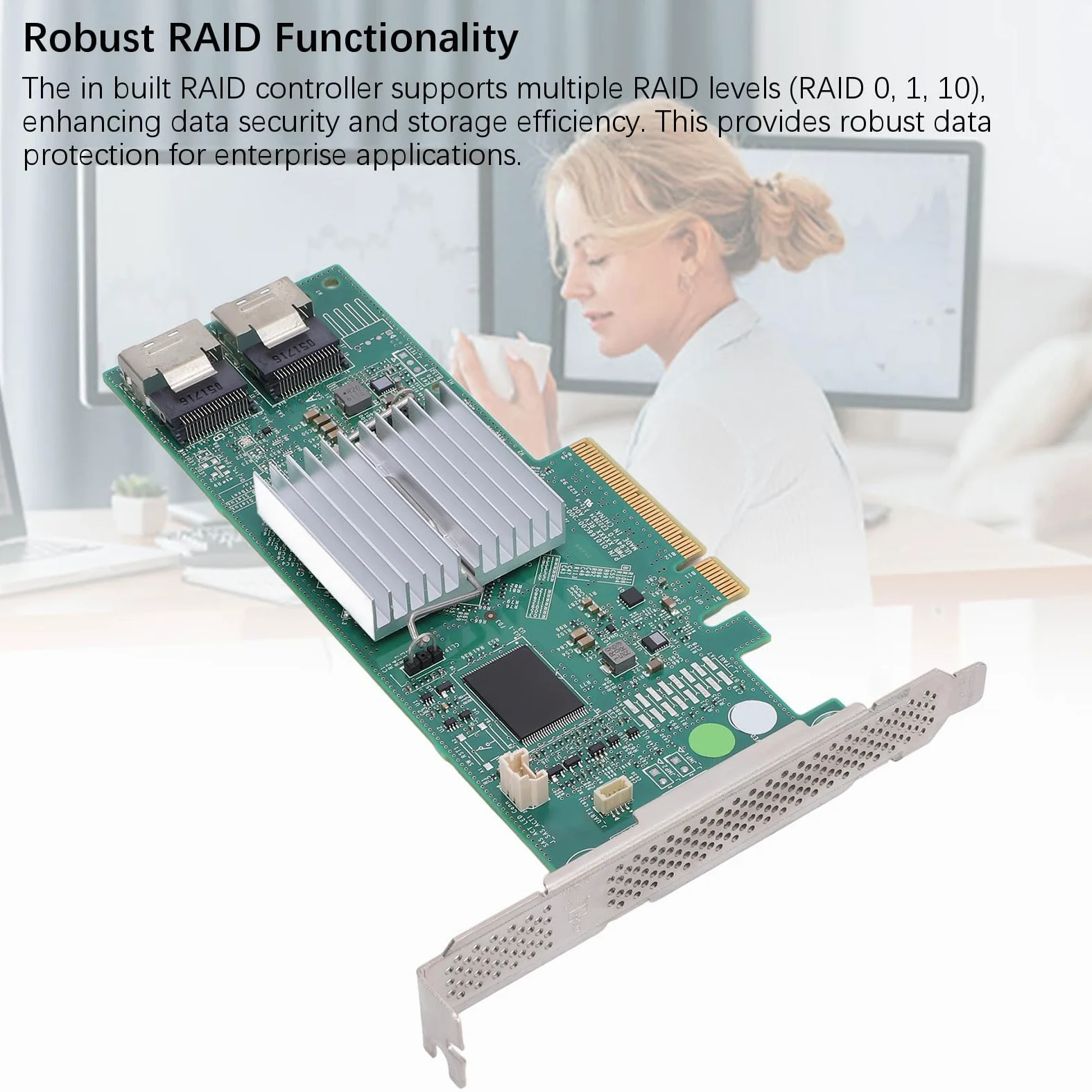 Scheda Controller RAID IR H310, Scheda Array SAS PCI Express X8 da 6 GB/s per system Server