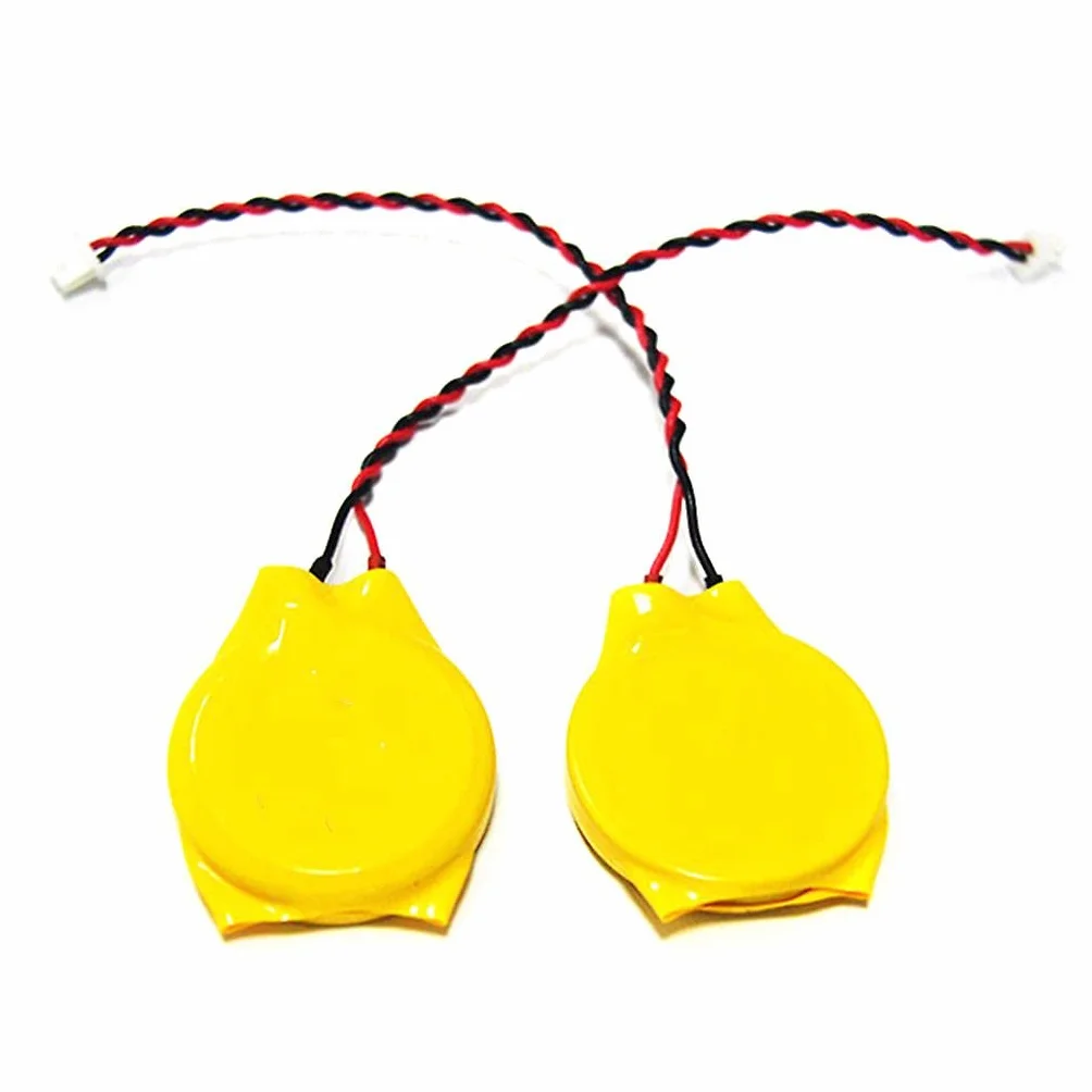CMOS BIOS CR2032 Batterie 3V 2 Pin Wired Plug (confezione da 2)