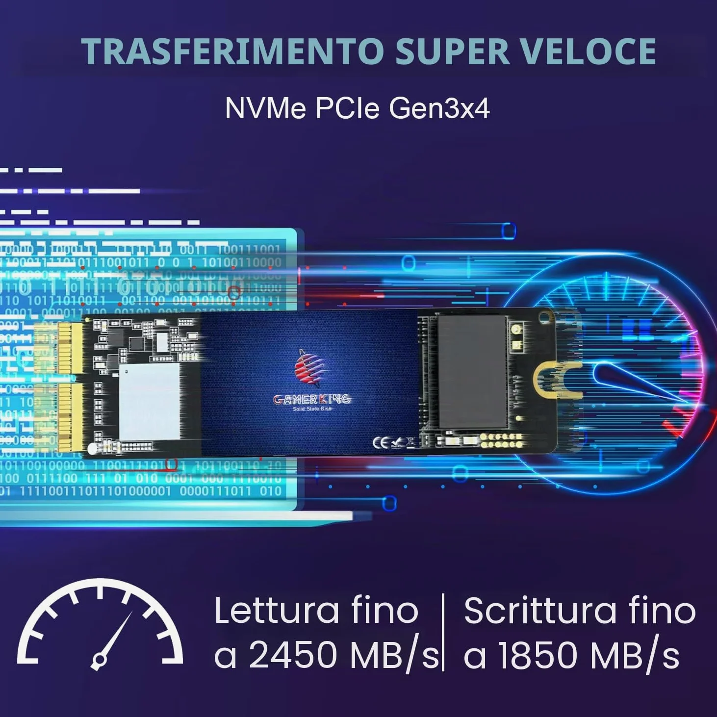 GAMERKING SSD 256GB Interno M.2 NVMe per Apple MacBook Air A1465 A1466 (2013-2015, 2017), MacBook Pro A1502 A1398 (Retina, 2013-2015), 3D NAND TLC Unità a Stato Solido per gli Aggiornamenti MAC