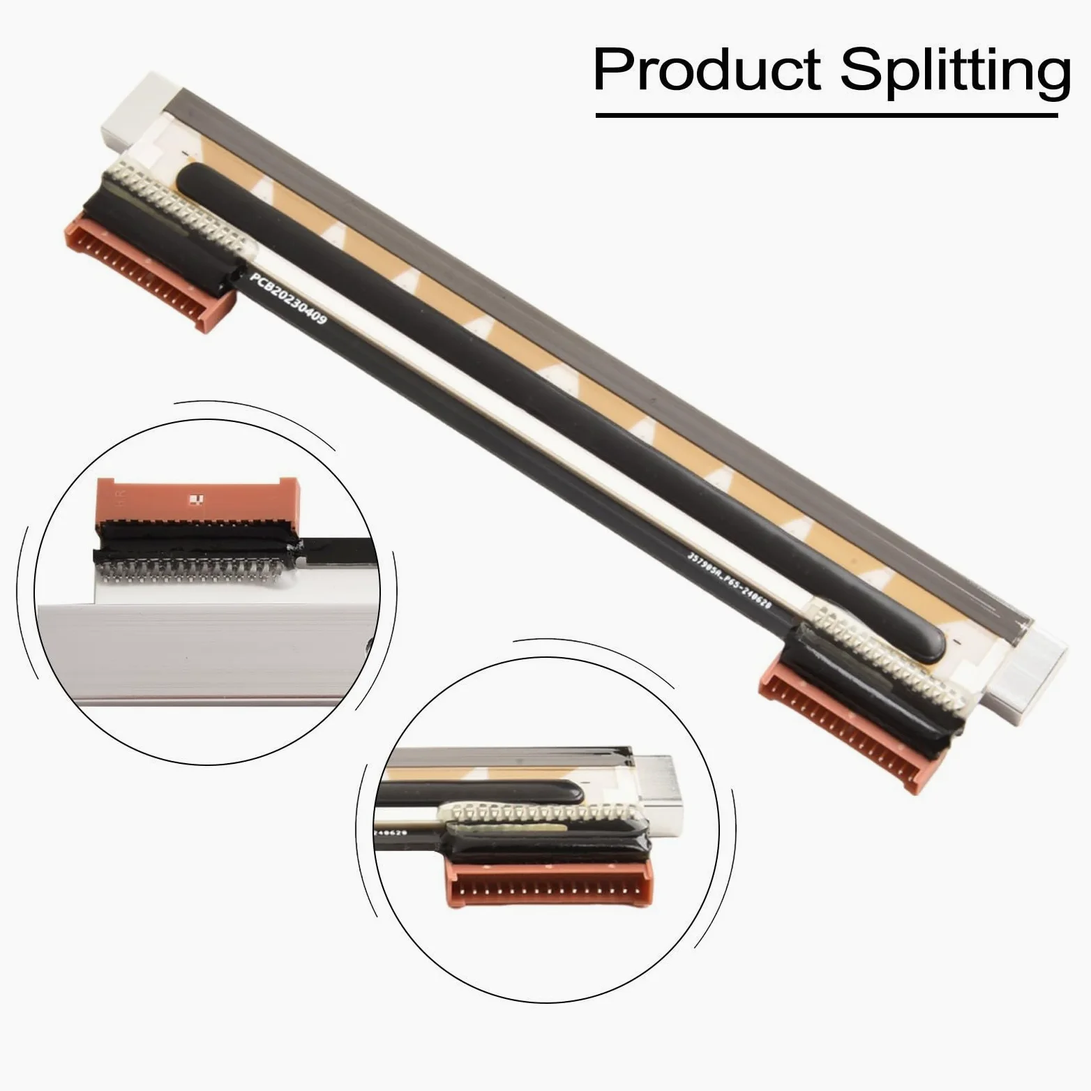 Testina di stampa termica 300 dpi per Zebra ZD620 ZD420 P1080383-007 | Risoluzione 300 dpi, codici a barre, testo chiaro, compatibile con ZD620 ZD420, P1080383-007