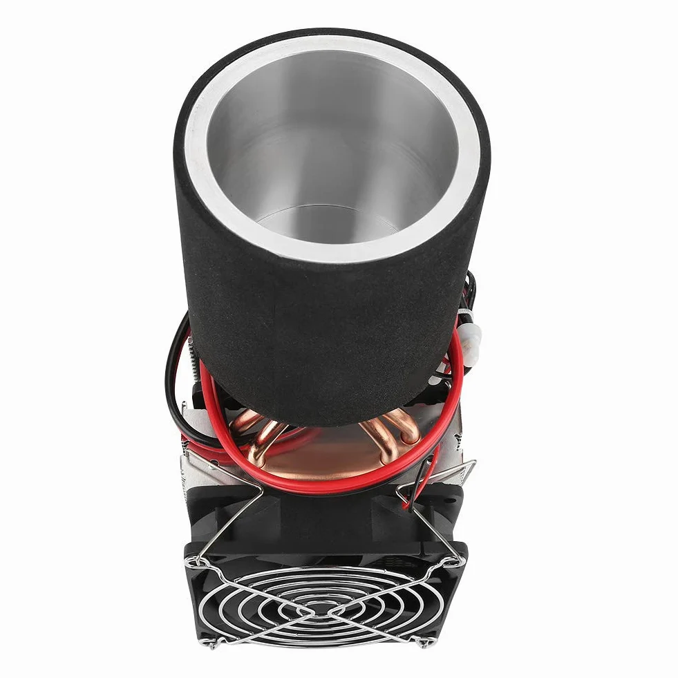 Sistema di Raffreddamento Per Refrigerazione Peltier Termoelettrico DC12V, Refrigerazione Elettronica a Semiconduttore Kit Sistema di Raffreddamento Per Dispositivo di Raffreddamento Fai-da-te, Mini F
