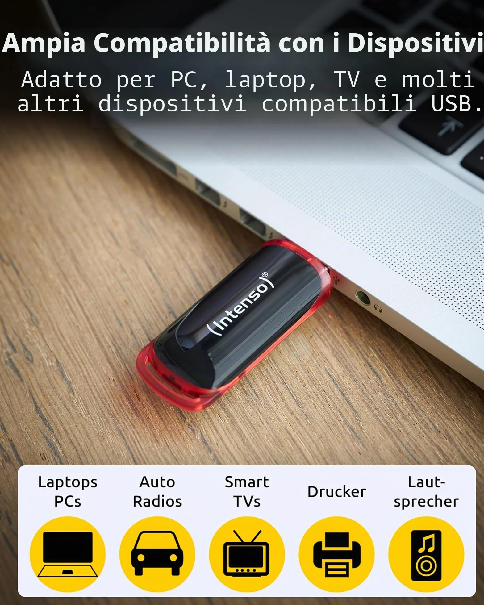 Intenso Business Line Flash Drive 16 GB USB 2.0 Black/Red
