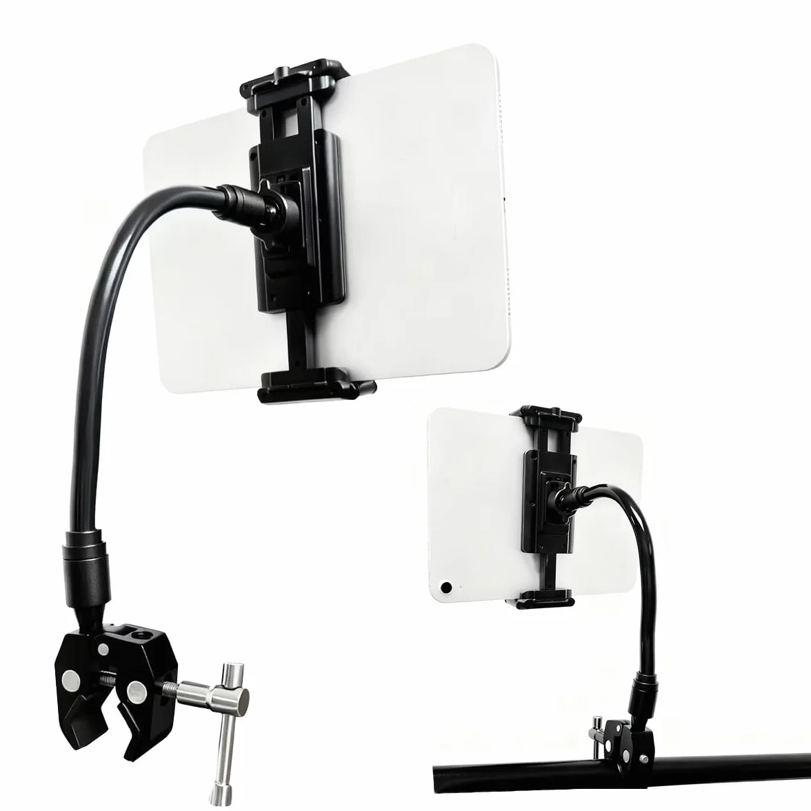 Regolabile 360° Supporto Universale per Tablet con Collo di Cigno Flessibile per iPad, Telefoni