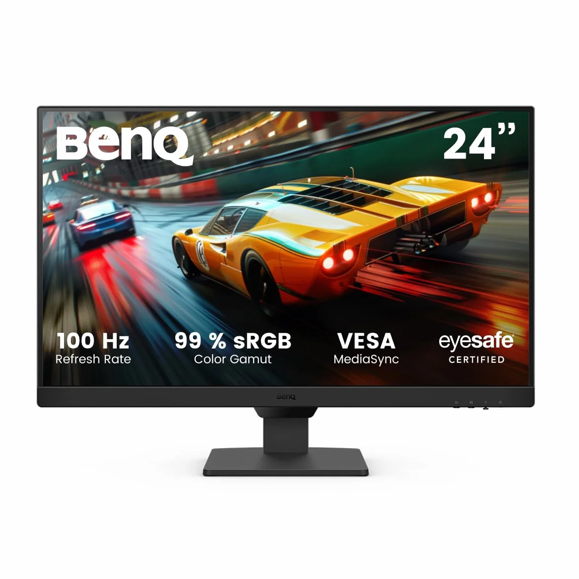 BenQ GW2490E Monitor Gaming 24 Pollici IPS 100Hz 1920x1080p Flicker-Free Low Blue Light TÜV Rheinland